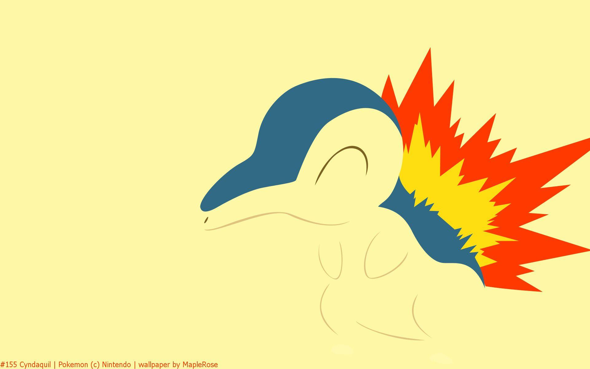 1920x1200 Pokemon Cyndaquil Wallpaper