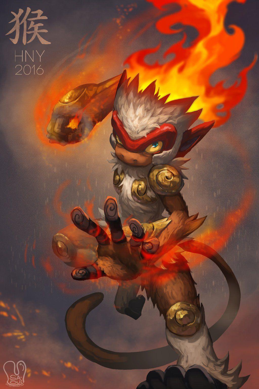 1024x1536 Infernape Happy New Year By Sa Dui Com On