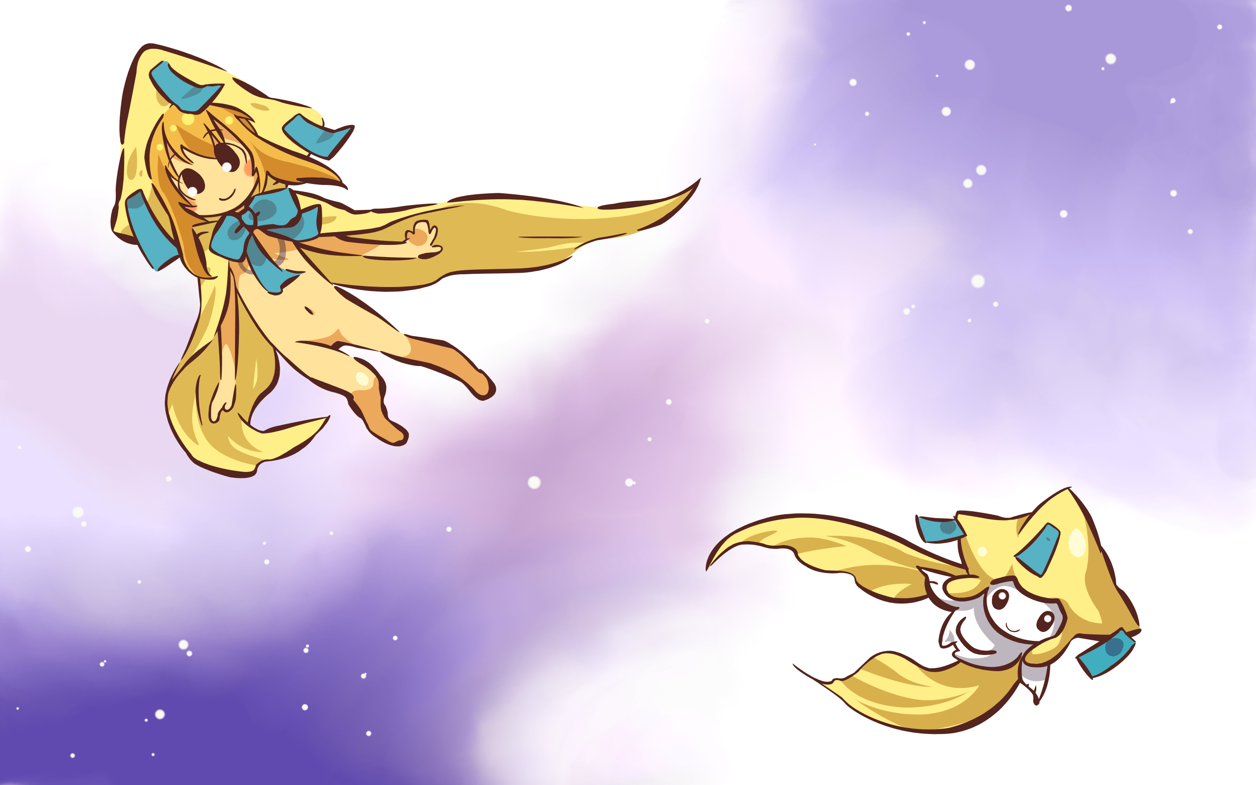 2560x1600 Pokemon Jirachi Wallpaper Gijinka