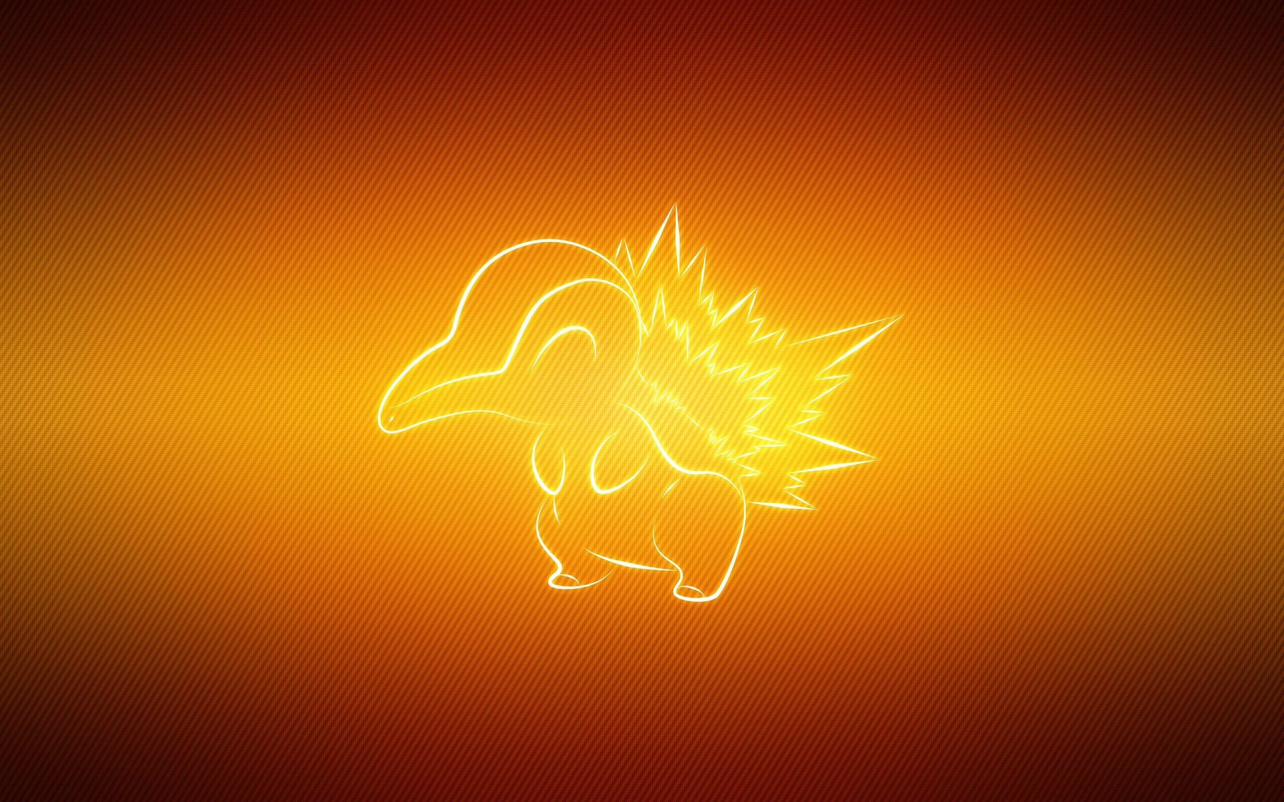 2560x1600 wallpaper pokemon, animal, cyndaquil HD : Widescreen : High