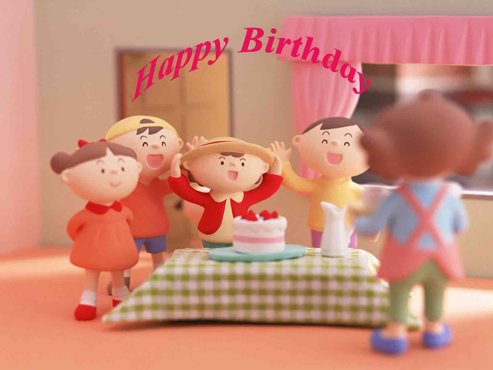 Cute Birthday Cartoon Wallpapers - Top Free Cute Birthday Cartoon  Backgrounds - WallpaperAccess