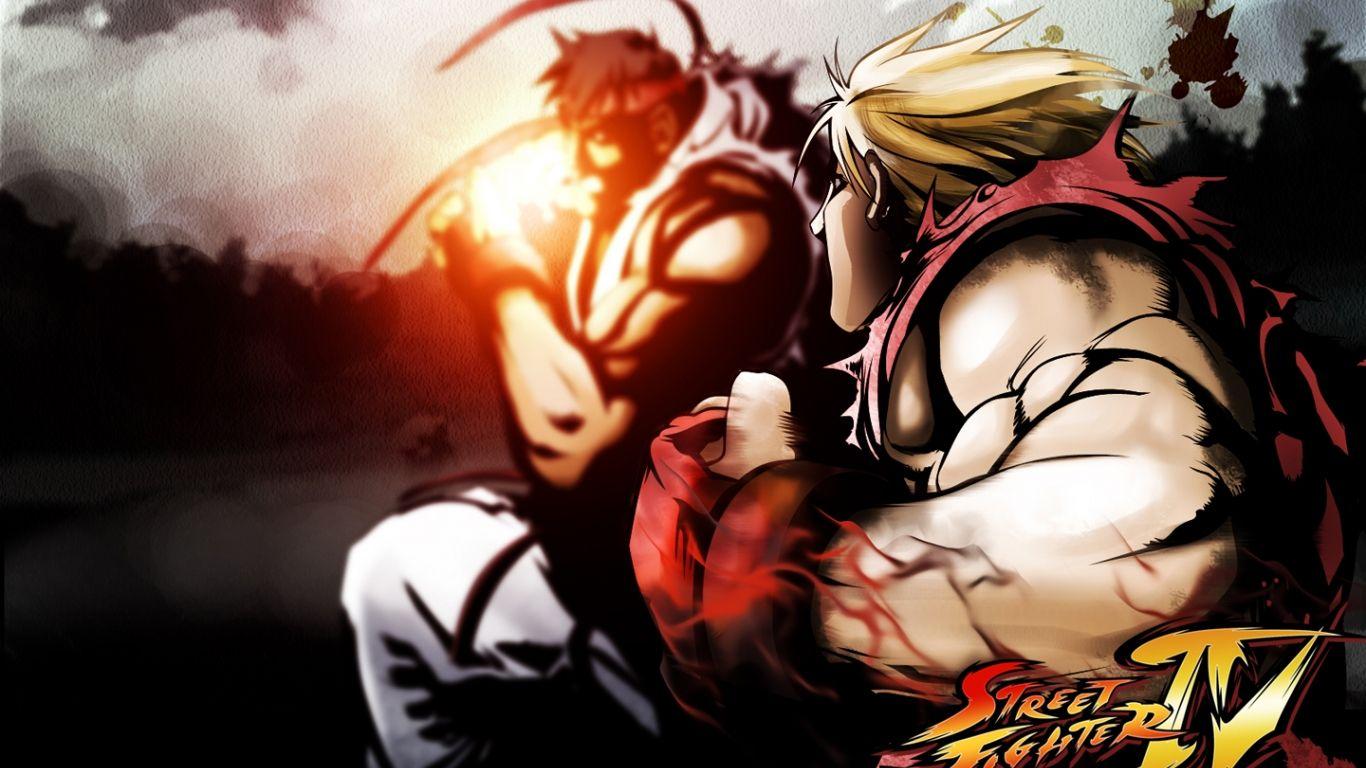 1366x768 Free download Ryu and Ken Street Fighter Wallpaper 25114149