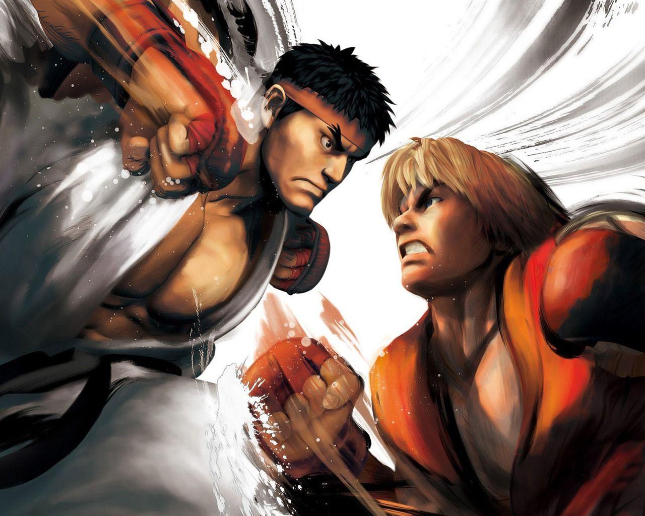 1280x1024 Free download ArchivoRyu vs ken Street Fighter 5 Game HD wallpaper
