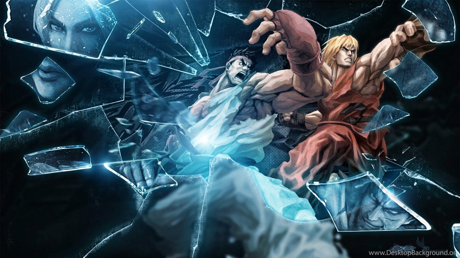 1920x1080 Ryu And Ken From Street Fighter Desktop Wallpaper Desktop Background