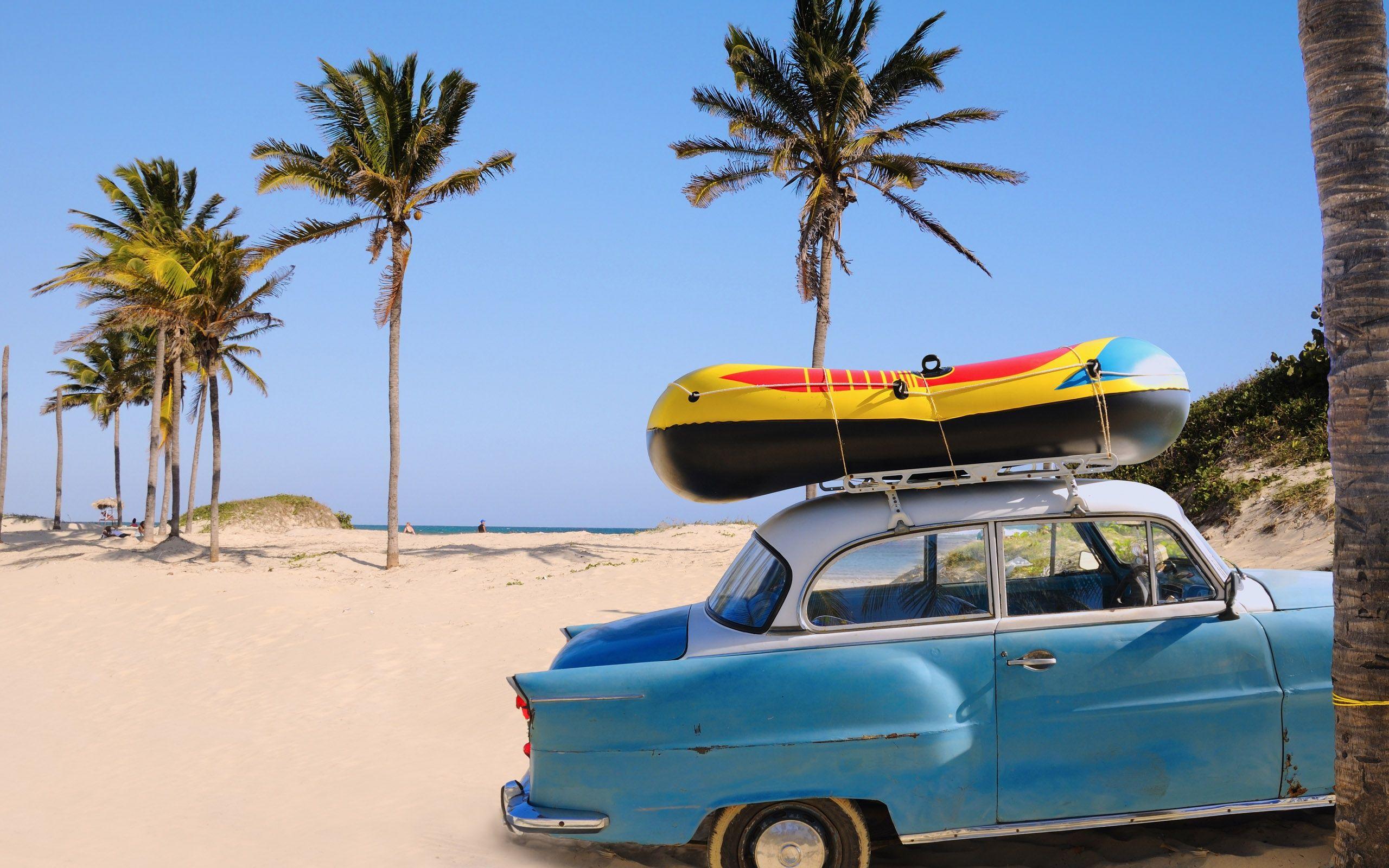2560x1600 Summer Vacation Car Camping Wallpaper, Summer Vacation Car Camping