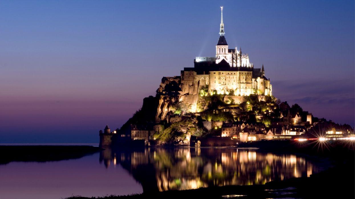 1245x700 Le Mont Saint Michel Castle French France Saint Michel Monastery