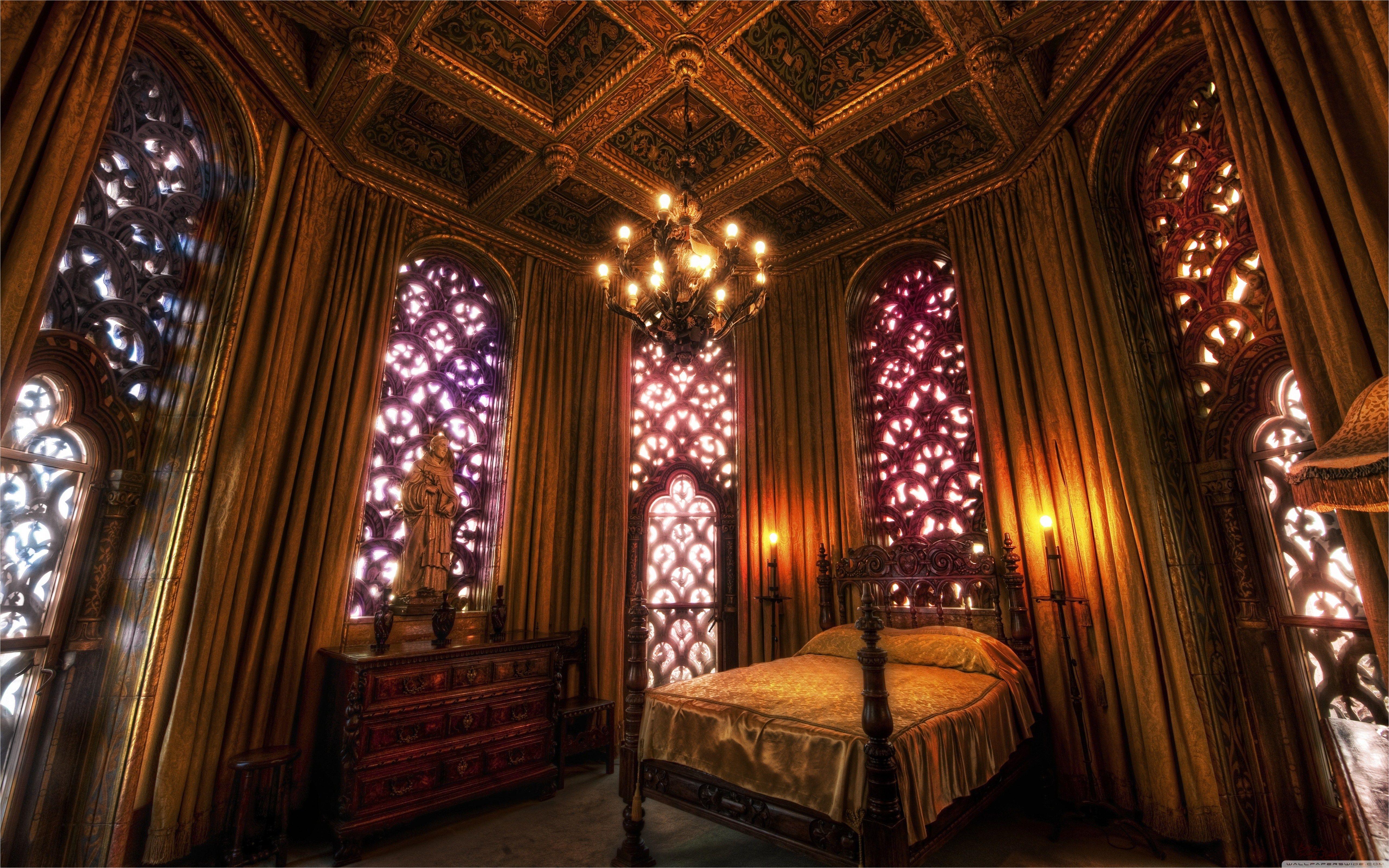 5122x3202 Hearst Castle Bedroom