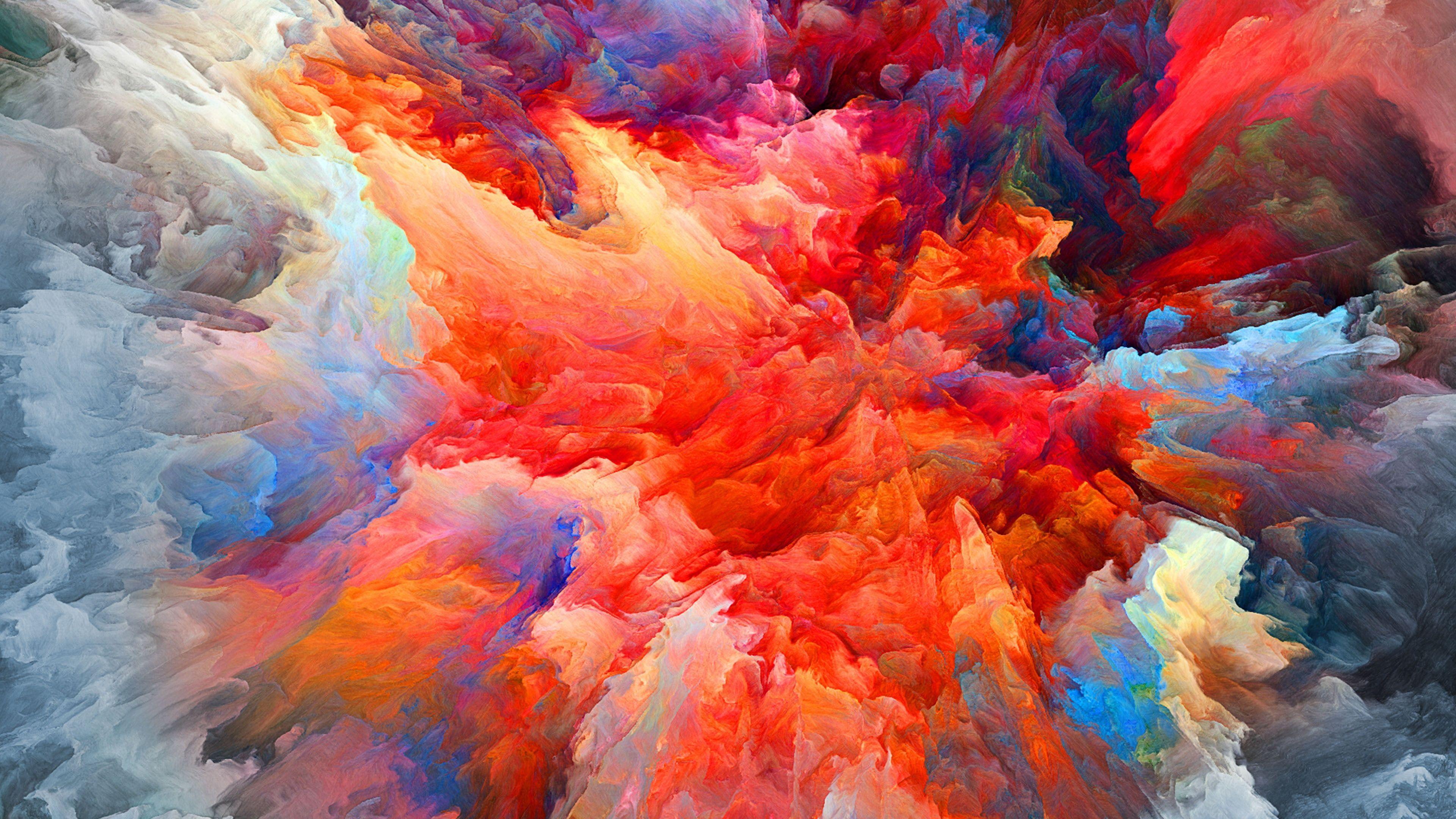 3840x2160 painting #colors #art modern art #sky #paint K #wallpaper #hdwallpaper #desktop. Painting wallpaper, Colorful wallpaper, Colorful art