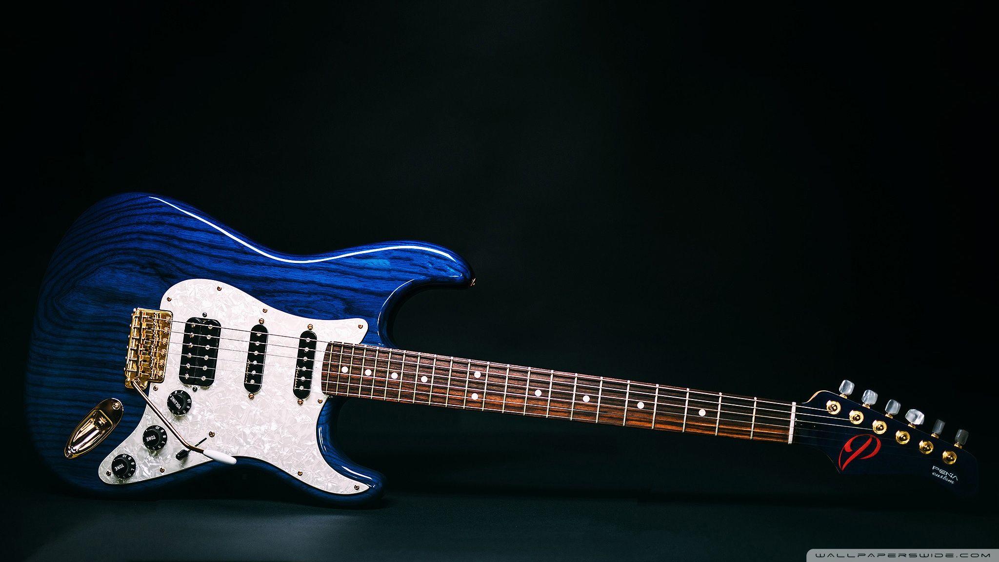 2048x1152 Guitar Stratocaster Ultra HD Desktop Background Wallpaper for 4K