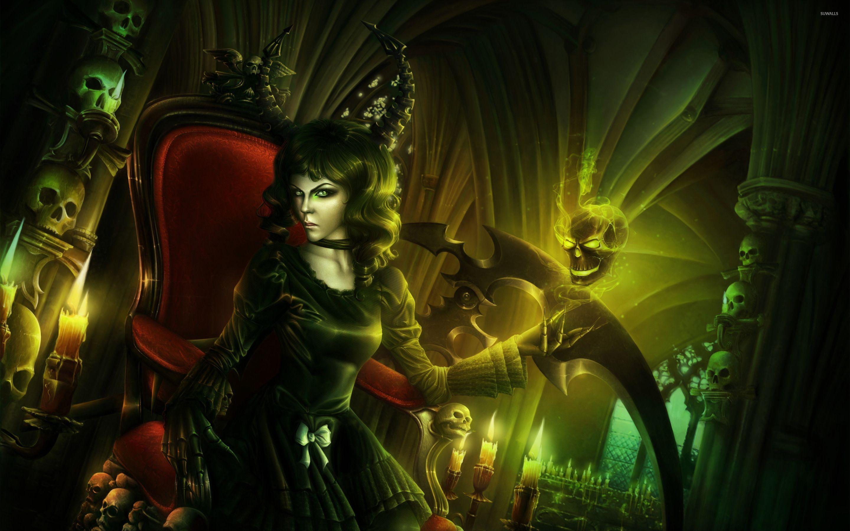 Evil Witch Wallpaper