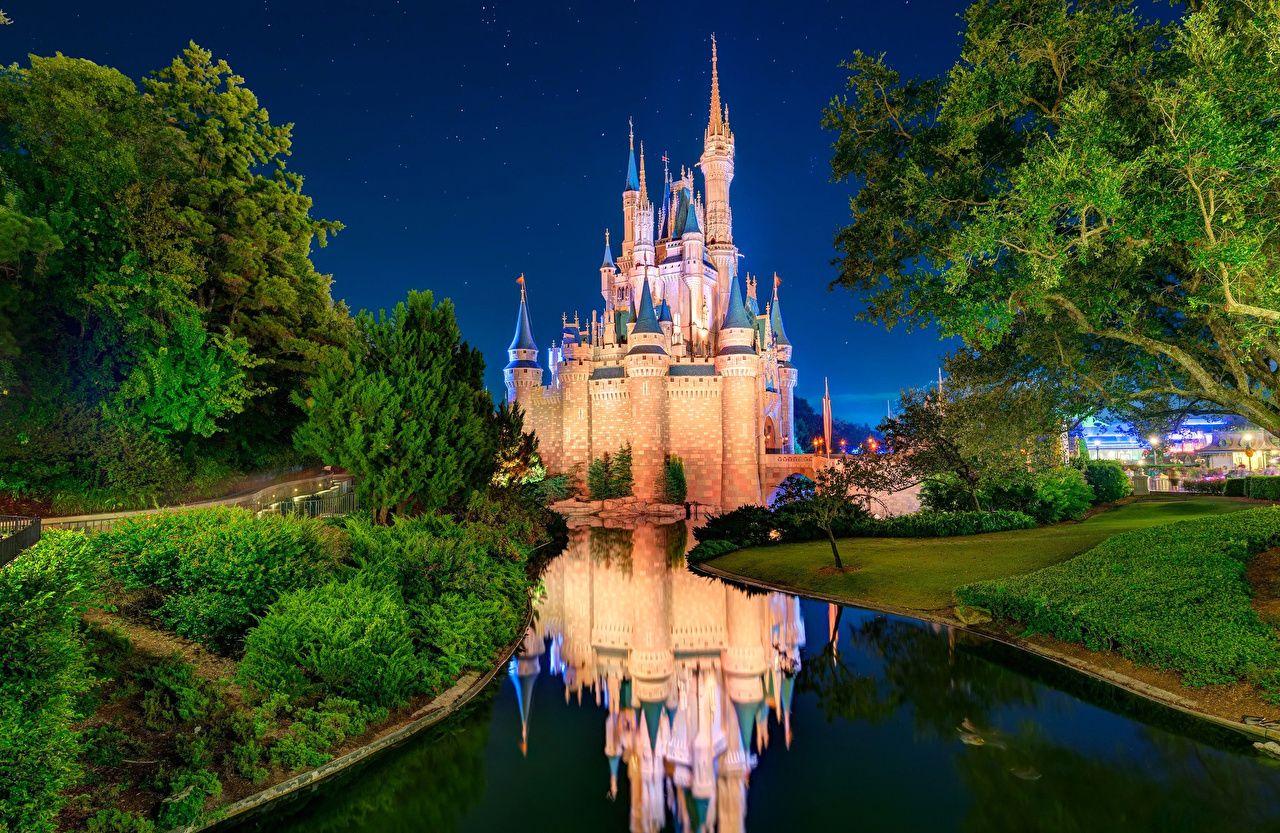 1280x833 Desktop Wallpaper Disneyland USA Cinderella castle, Orlando Castles