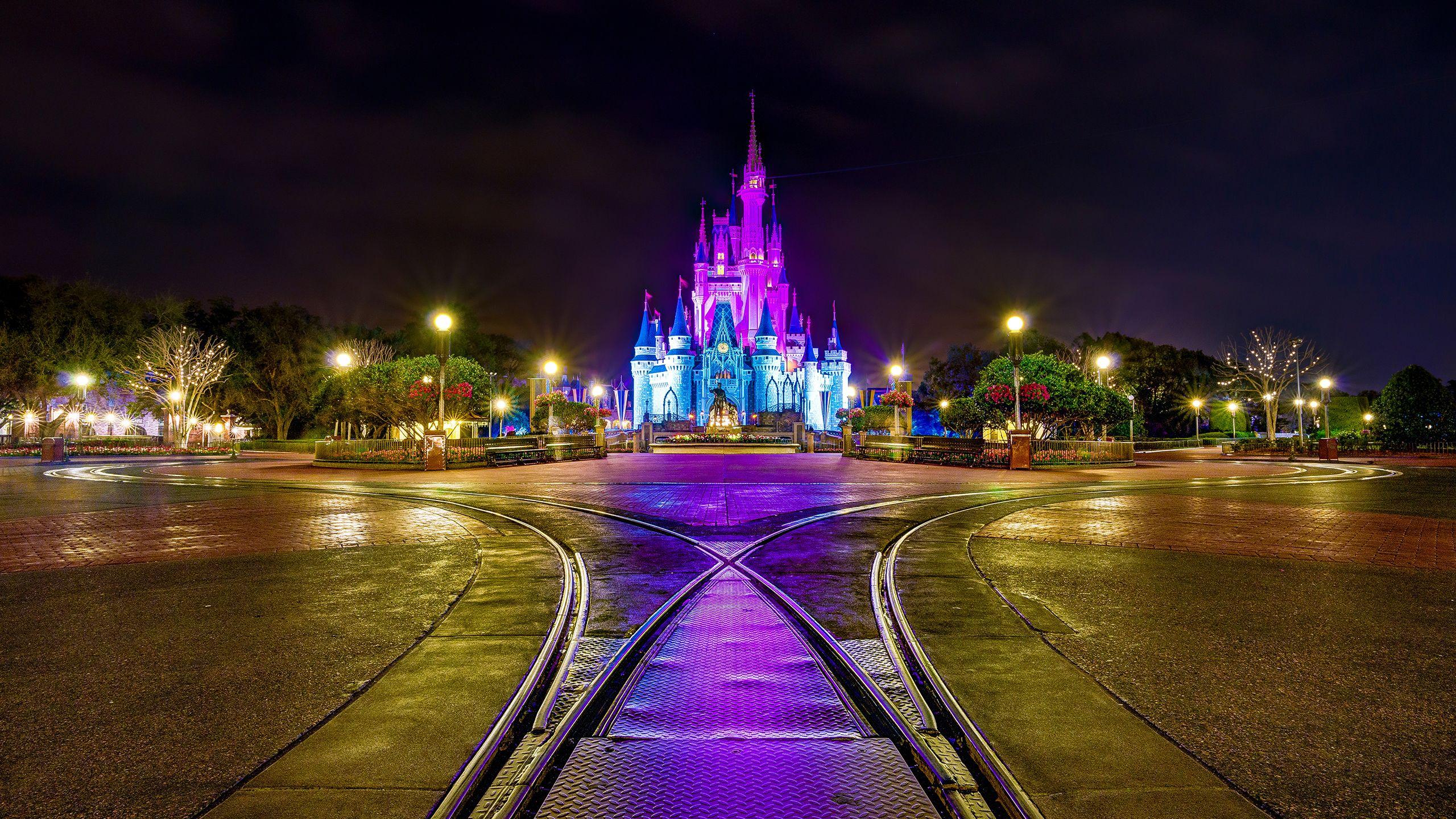 2560x1440 Disneyland Tumblr Wallpaper Full HD World, Cinderella