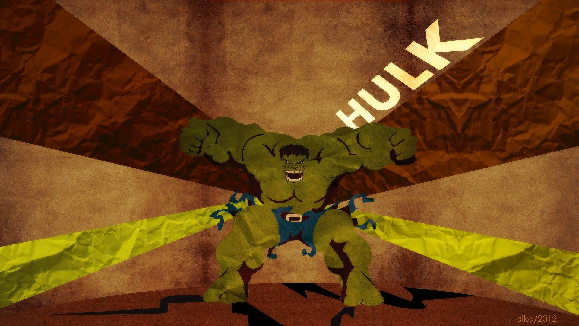 1920x1080 retro, superheroes, artwork, Marvel Comics wallpaper