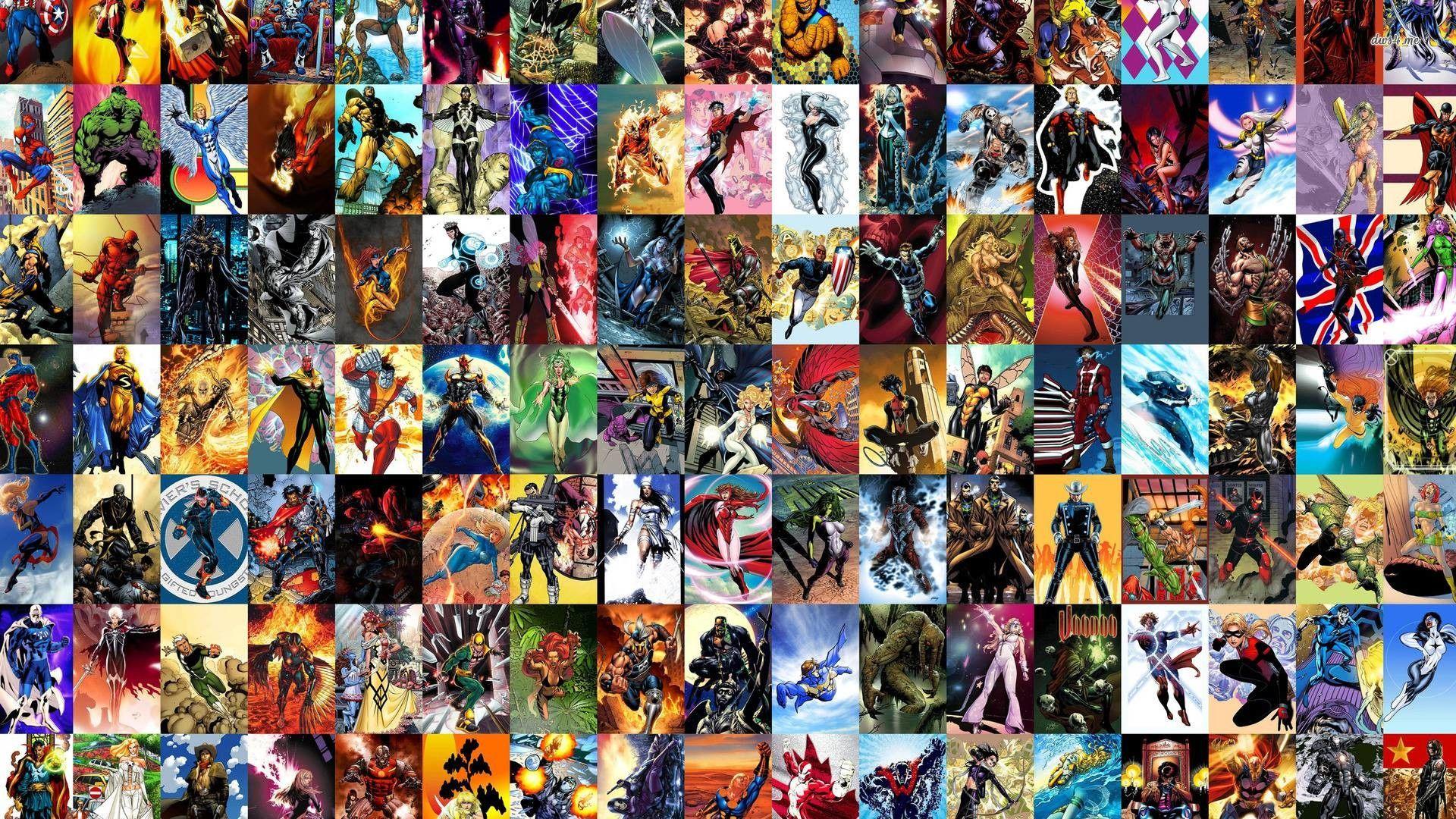 1920x1080 Marvel Comic Wallpaper