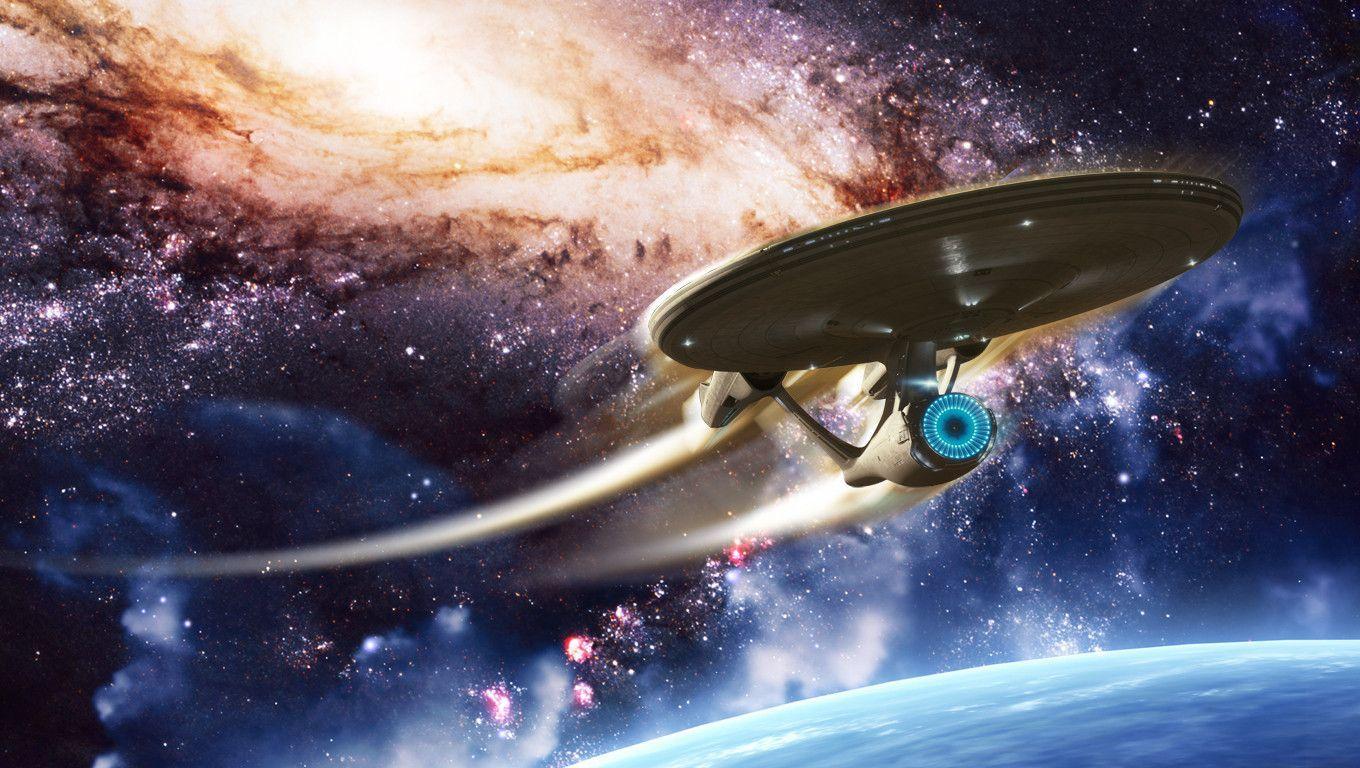 1360x768 Star Trek Enterprise Wallpaper