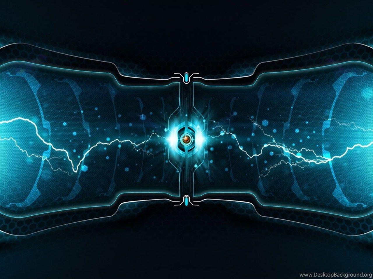 1280x960 Lightning Cell Wallpaper Desktop Background