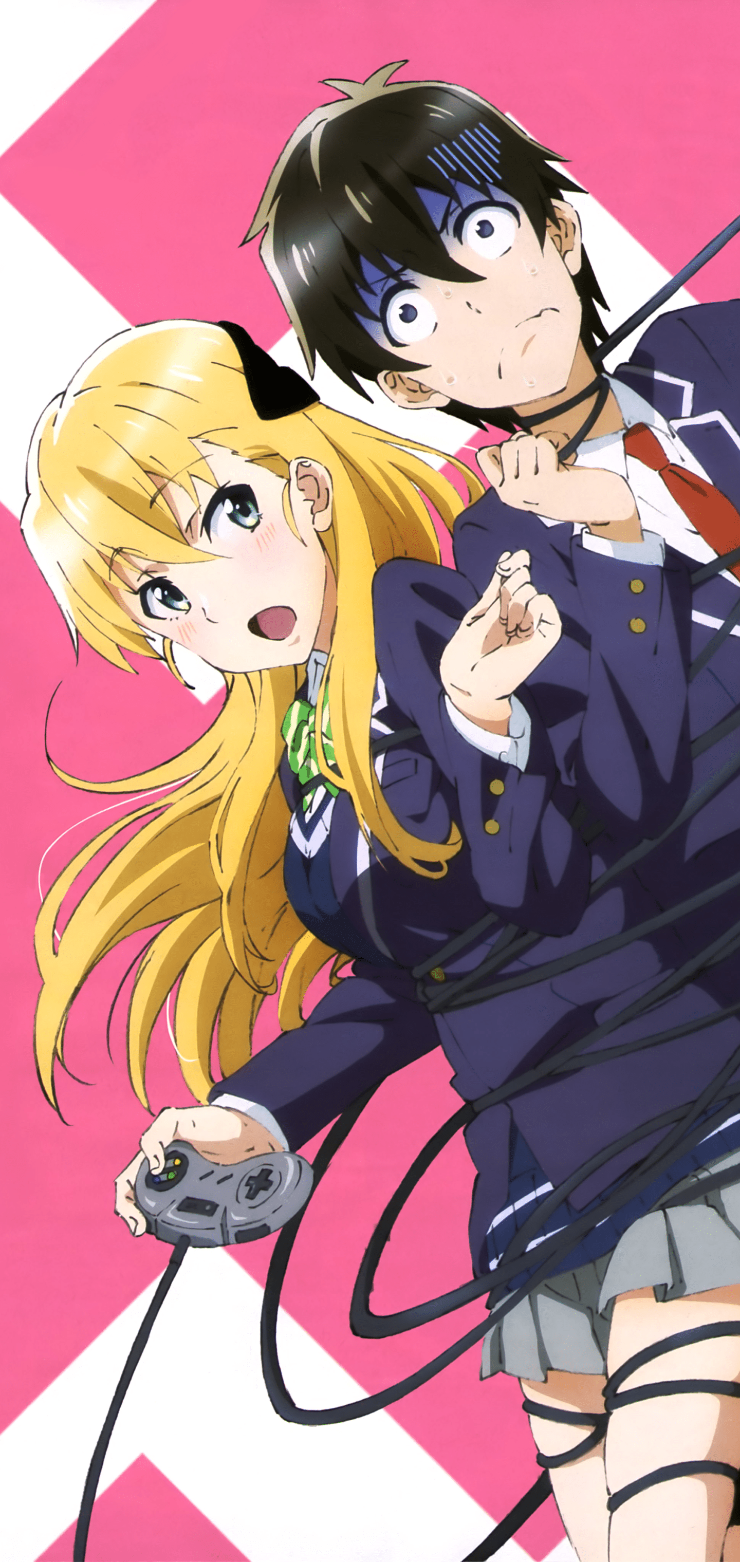 1440x3040 Anime Gamers! (1440x3040) Wallpaper