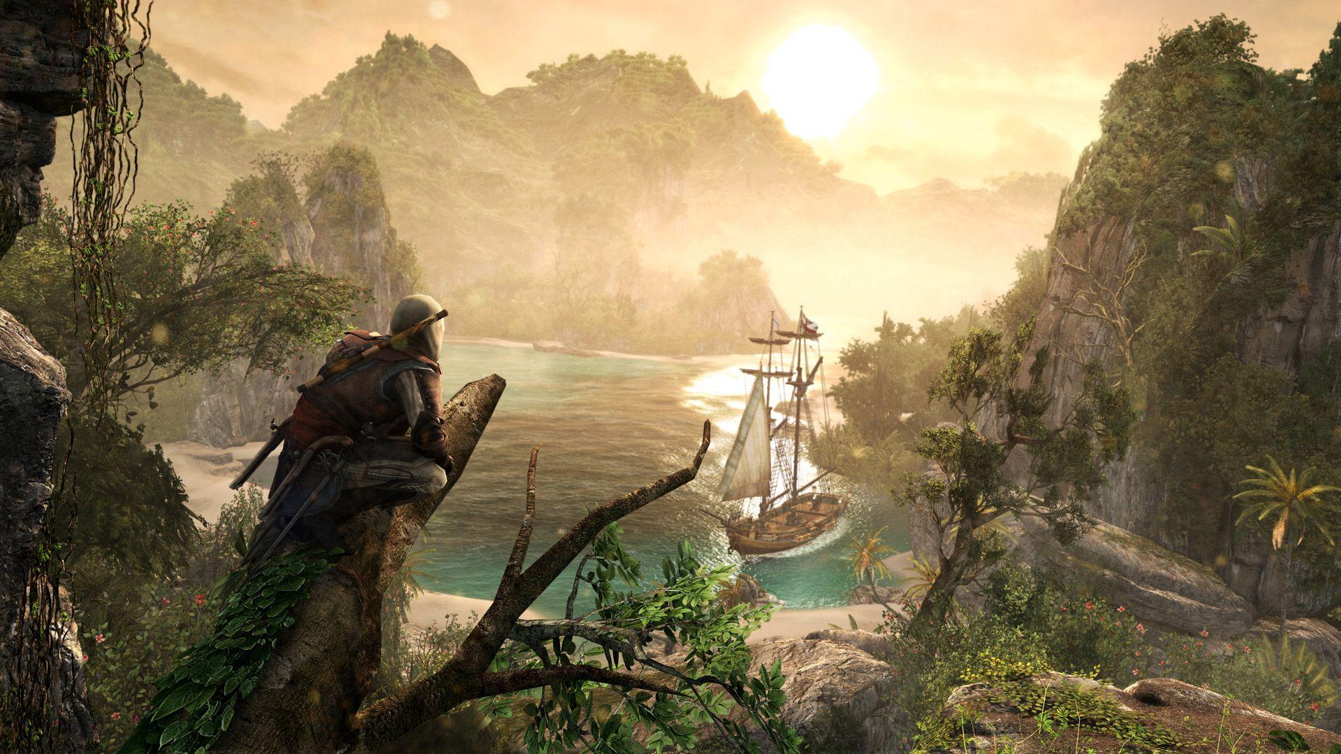 1920x1080 Free Assassin S Creed Iv Flag Assassin's Creed