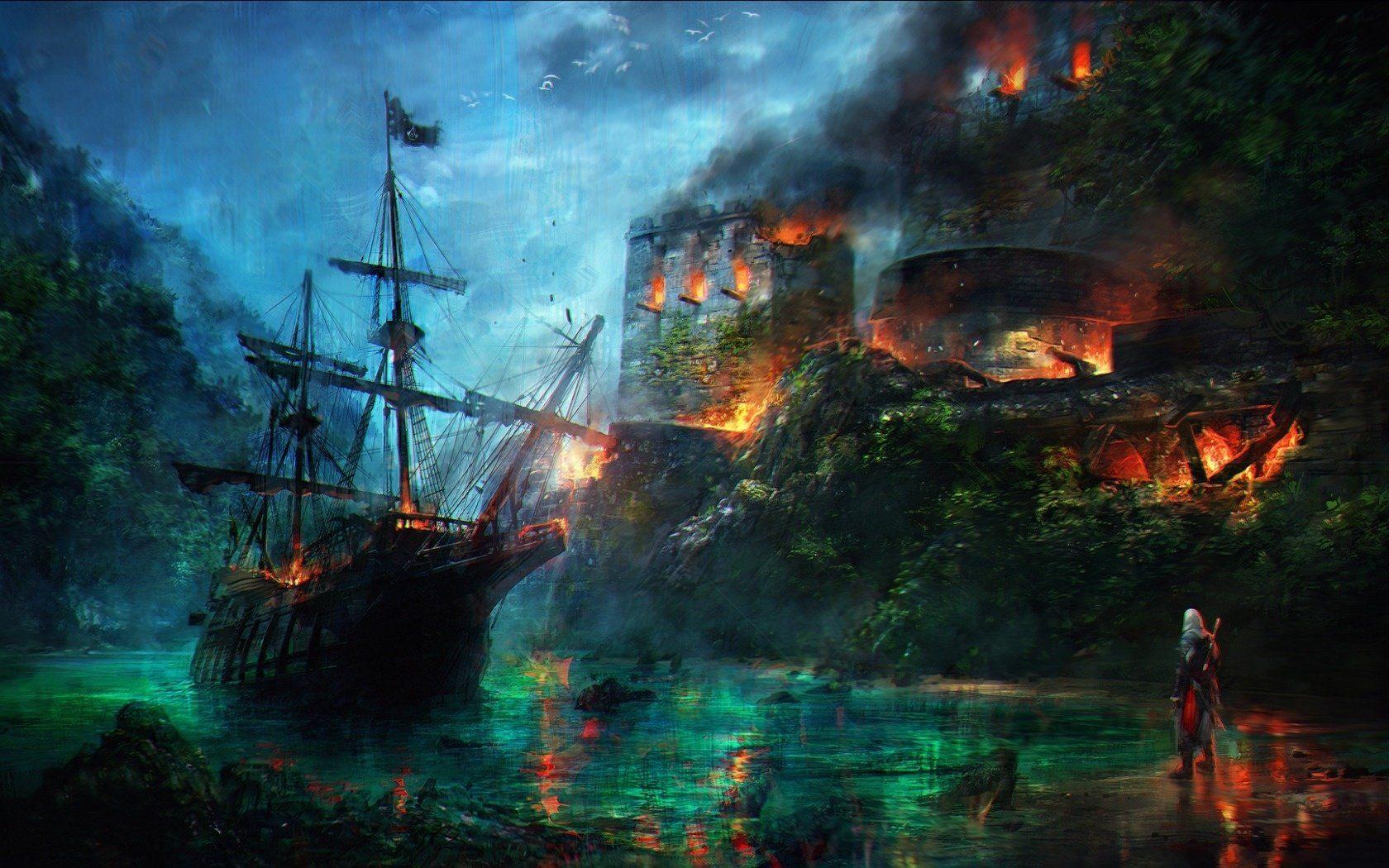 1680x1050 Assassin's Creed IV: Black Flag Wallpaper