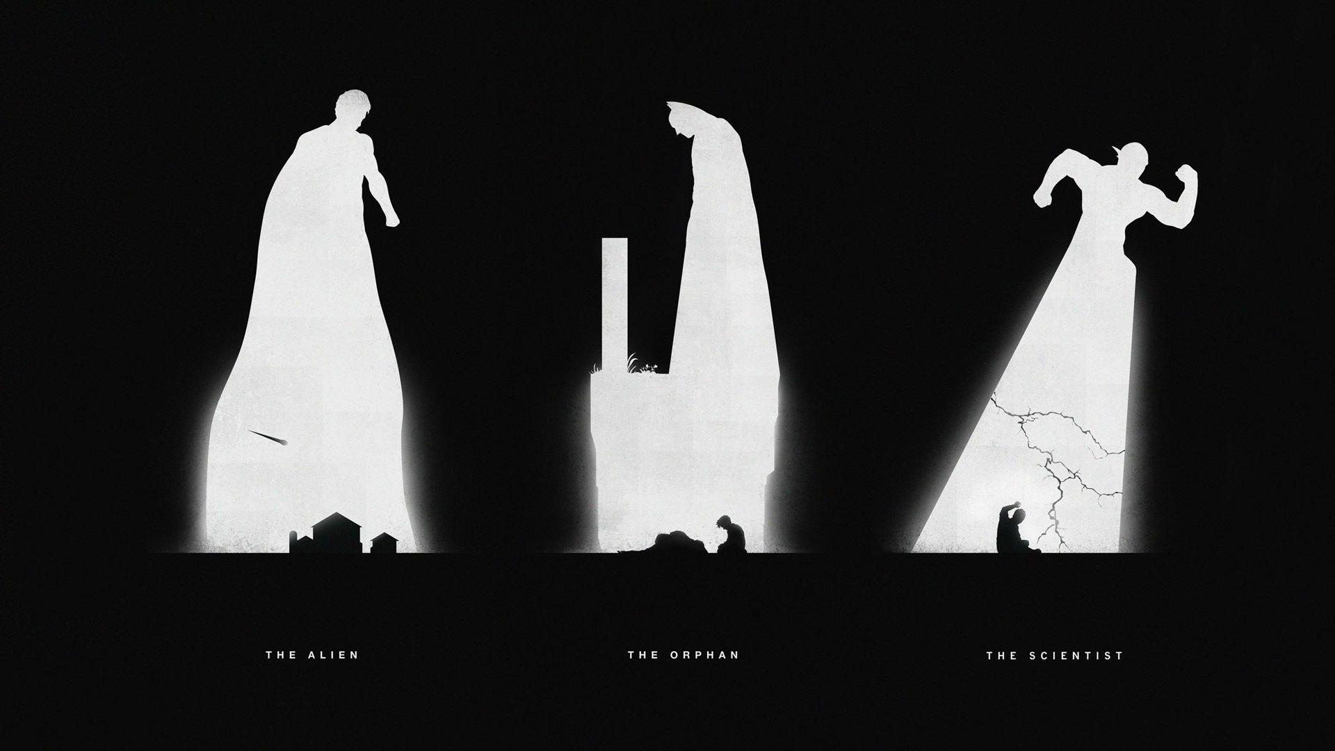 1920x1080 Superman Batman Flash Wallpaper [1920x1080] Can Anyone Identify