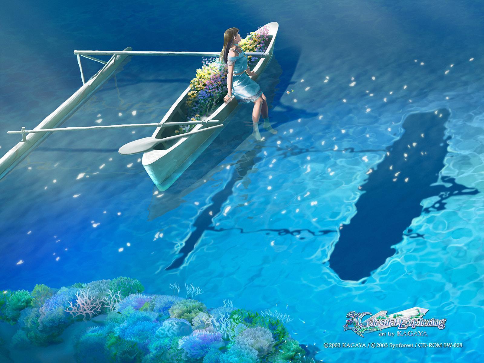 1600x1200 Best fantasy wallpaper of author Kagaya Yutaka