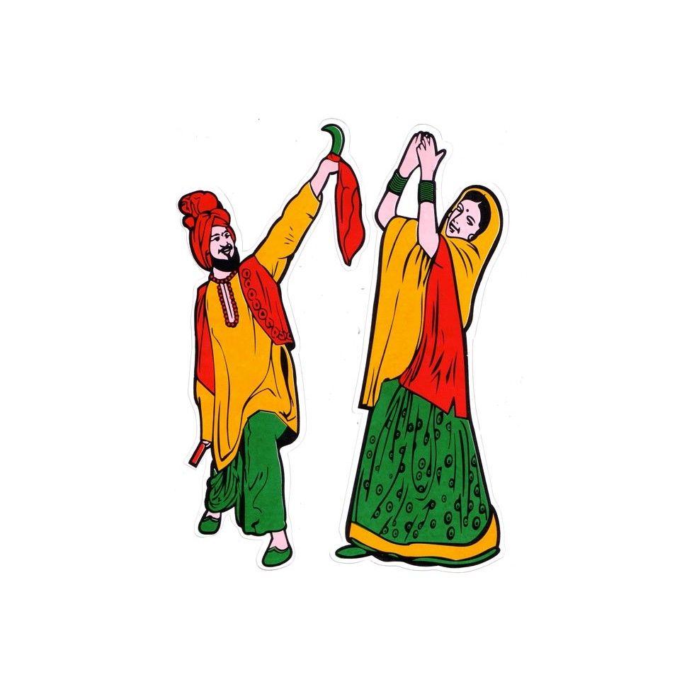 980x980 Bhangra dance clipart 13 Clipart Station
