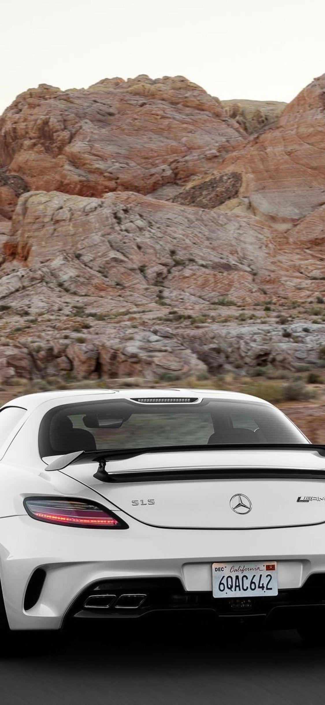 1125x2436 Mercedes Benz iPhone Xs, iphone iphone X HD 4k Sls