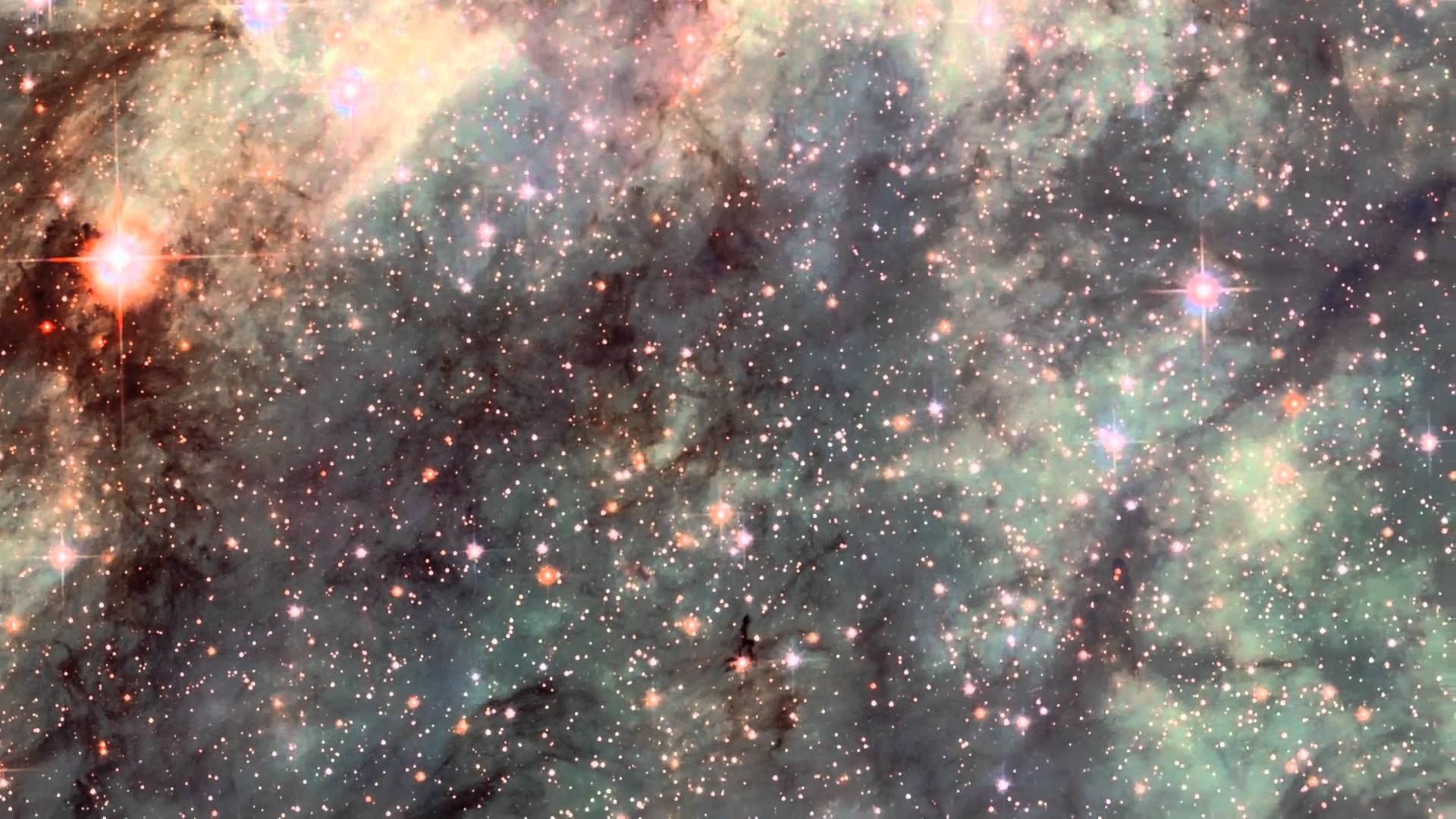 1920x1080 Hubble: Xuyên qua Tinh vân Tarantula (2011) [1080p]