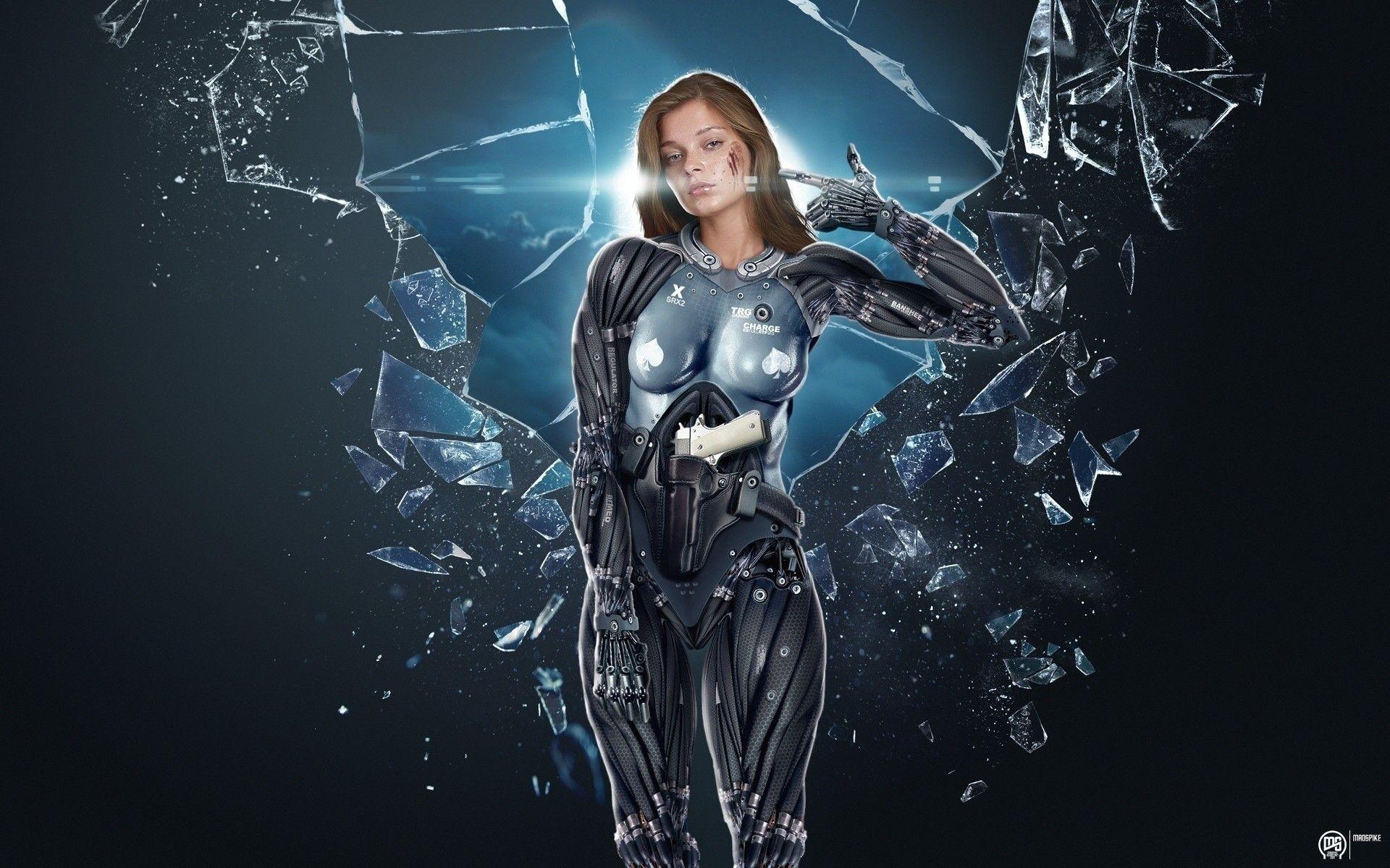 1920x1200 Cyborg Wallpaper. Cyborg Superman