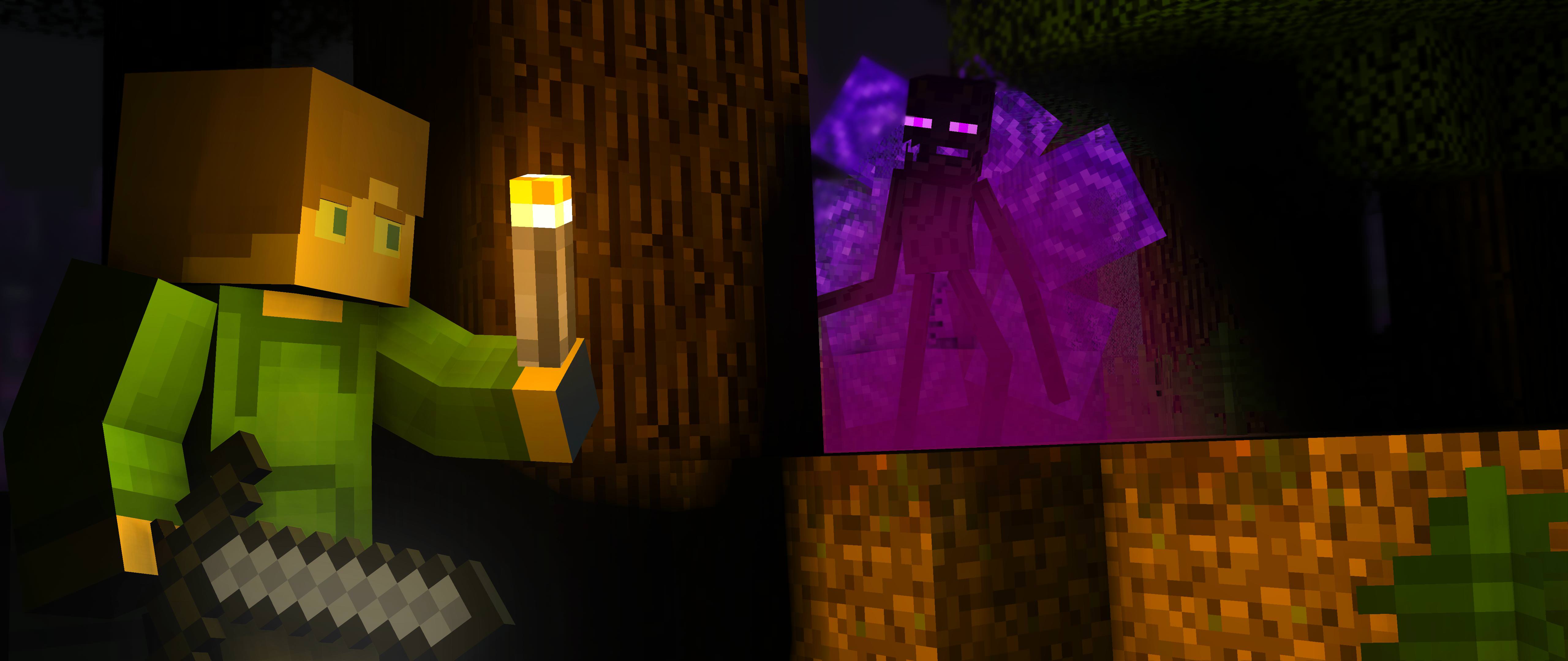 5120x2160 Enderman [Wallpaper] And Art Imator Forums
