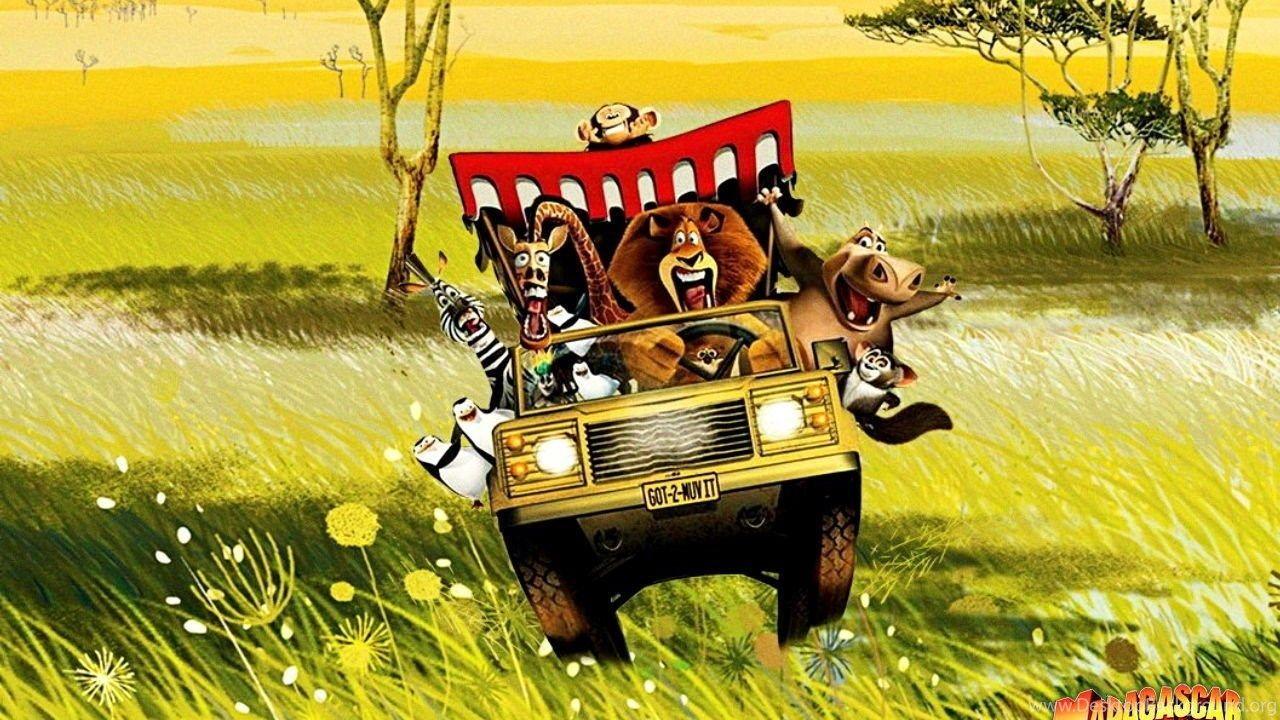 1280x720 Madagascar: Escape 2 Africa Wallpaper Desktop Background