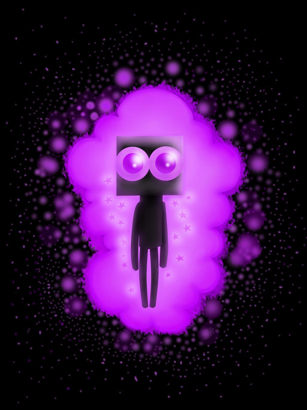 1024x1365 Cute Enderman Wallpaper