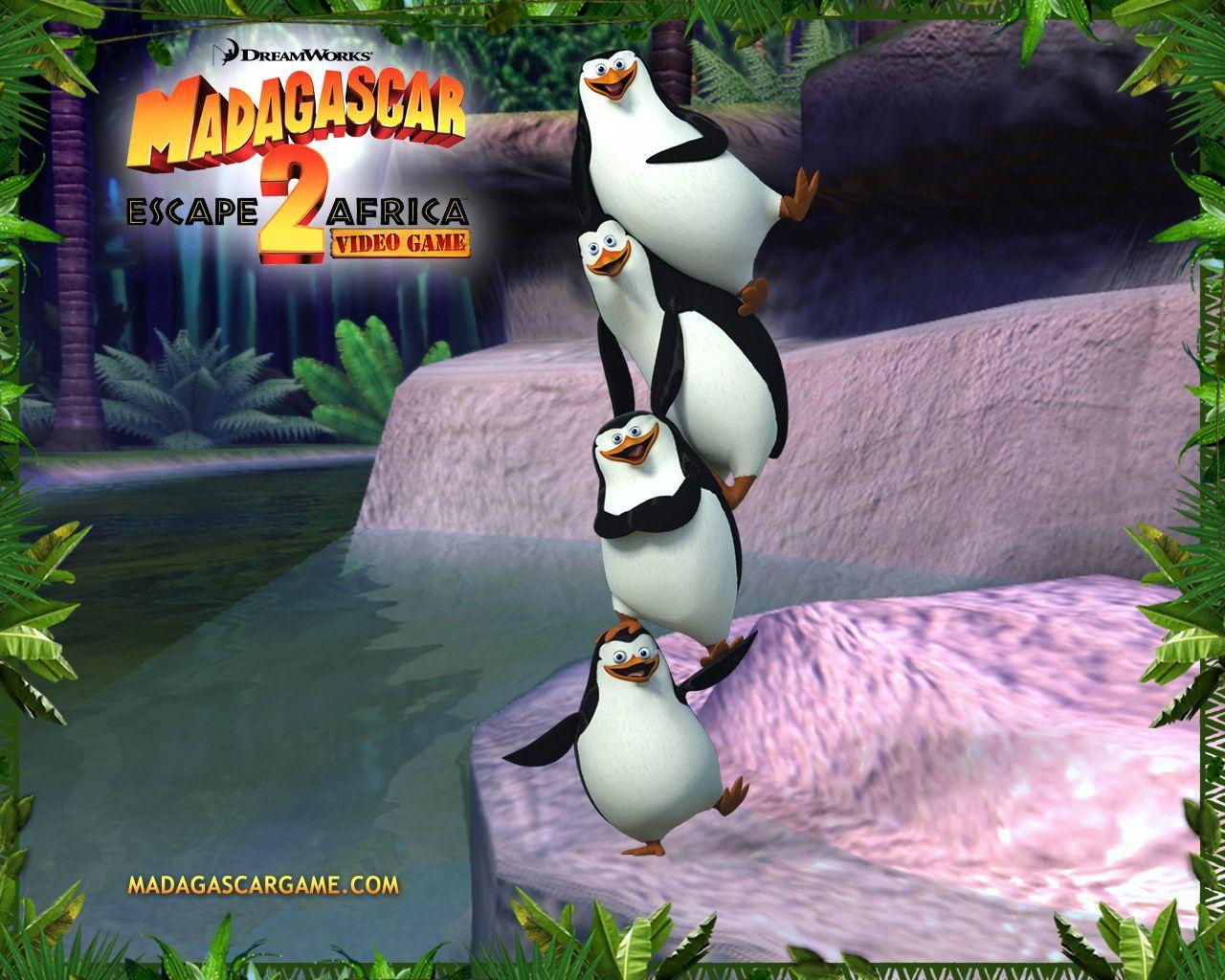 1280x1024 Free download Madagascar Escape 2 Africa Wallpaper Penguin Tower