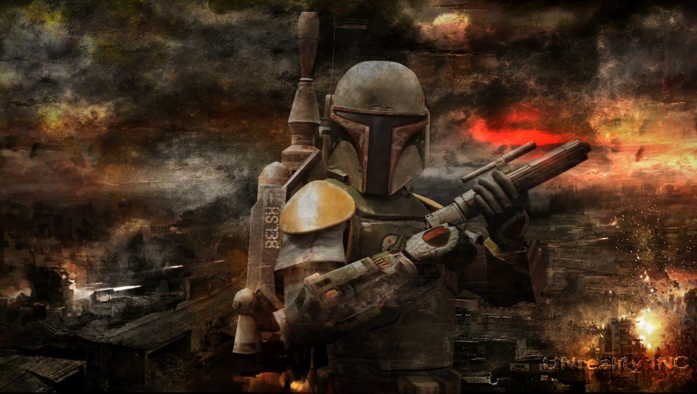 1360x768 Star Wars Bounty Hunter Wallpaper