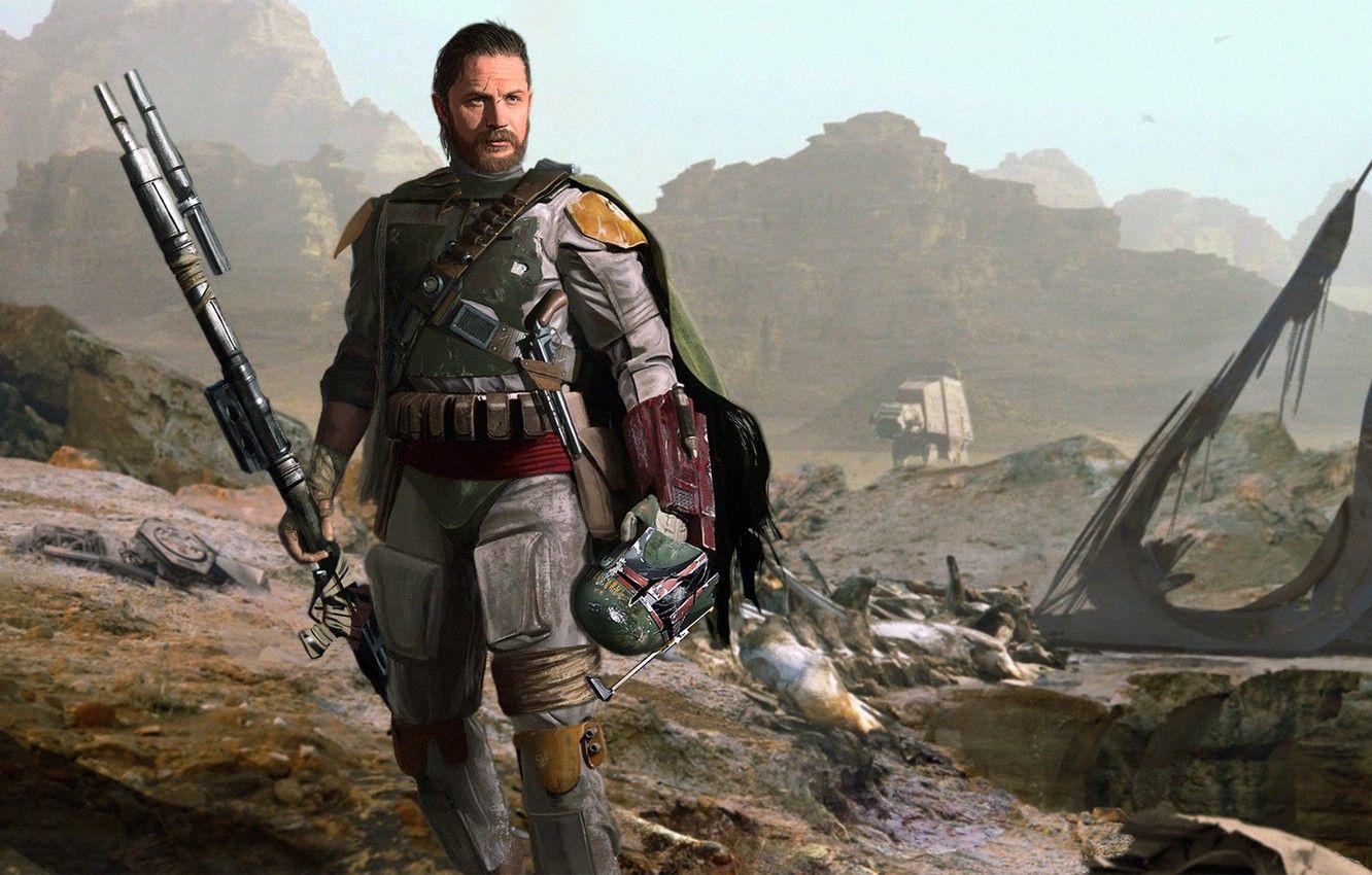 1332x850 Wallpaper Tom Hardy, Boba Fett, the bounty hunter, Juan Hugo