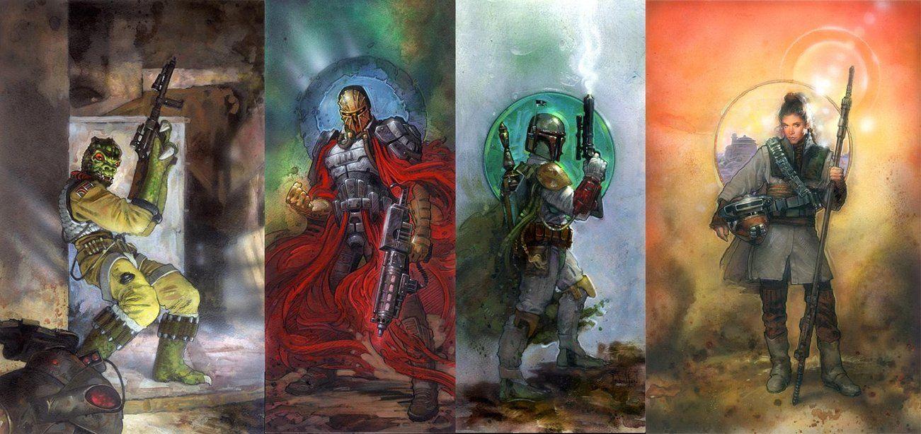 1301x614 Star Wars Bounty Hunter Wallpaper