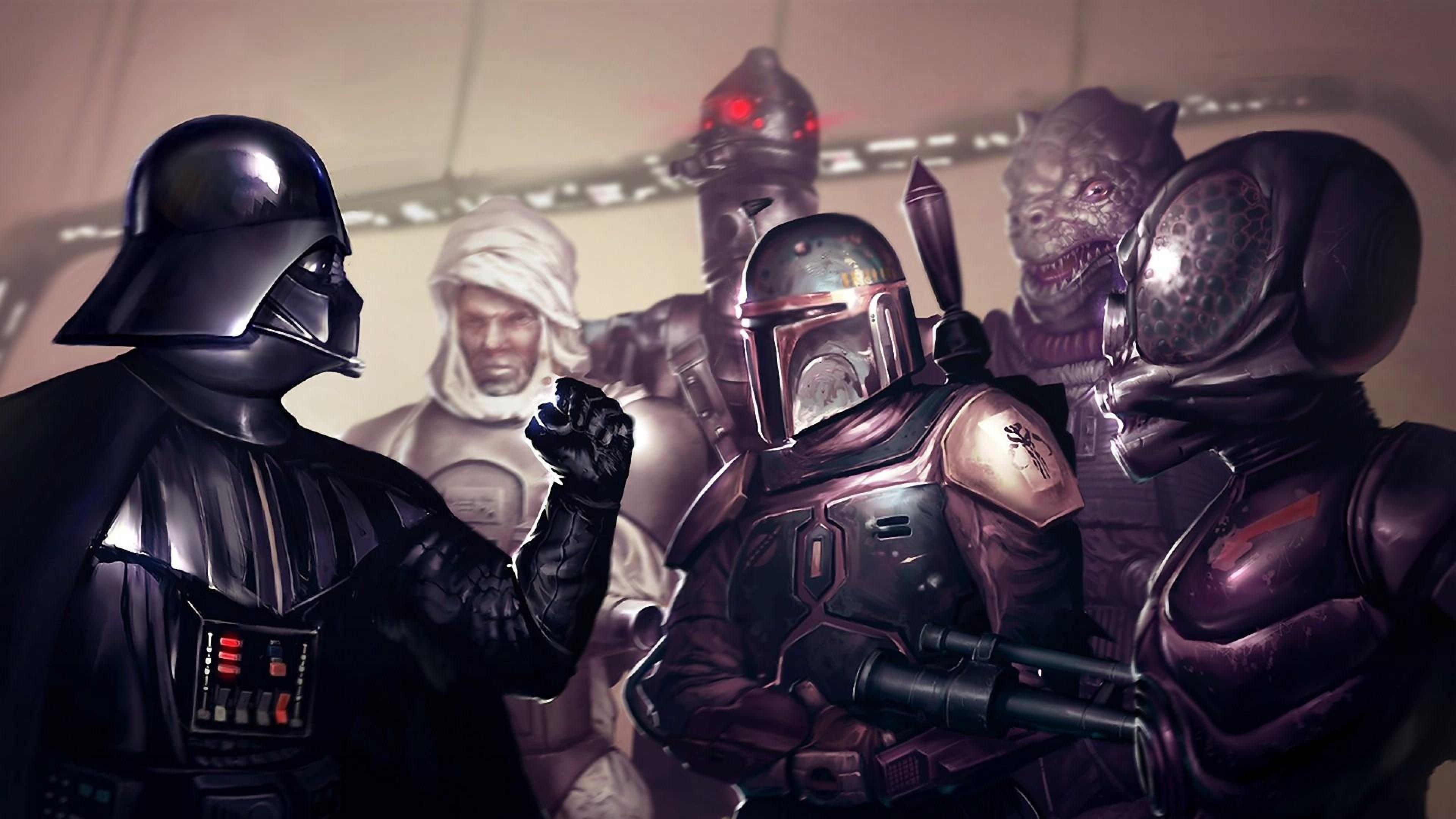 3840x2160 Star Wars Bounty Hunters Wallpaper & Background