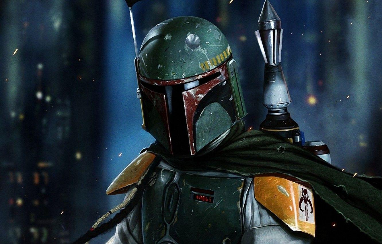 1332x850 Wallpaper star wars, Art, Art, Boba Fett, boba fett, bounty hunter
