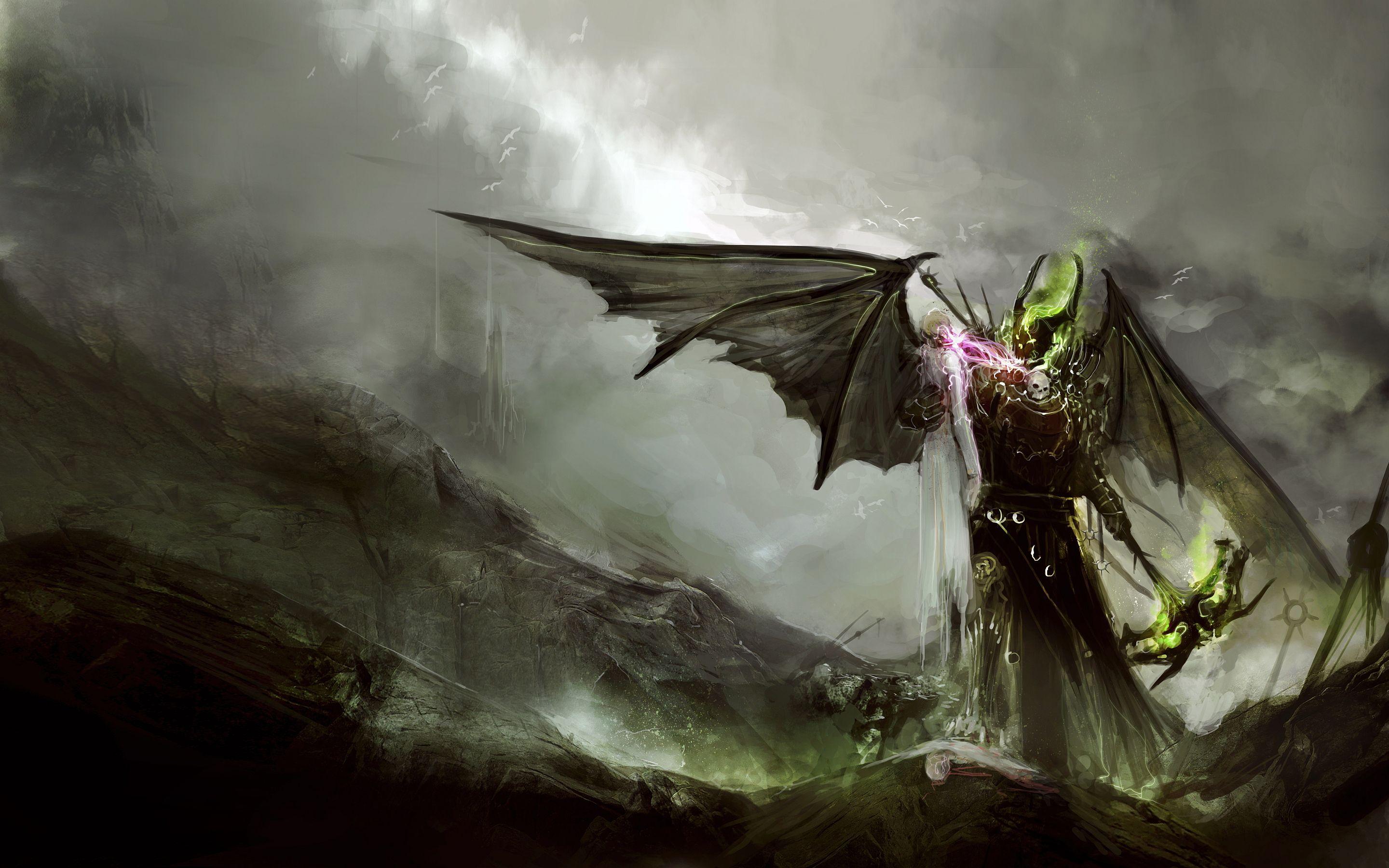 2880x1800 Skull lord