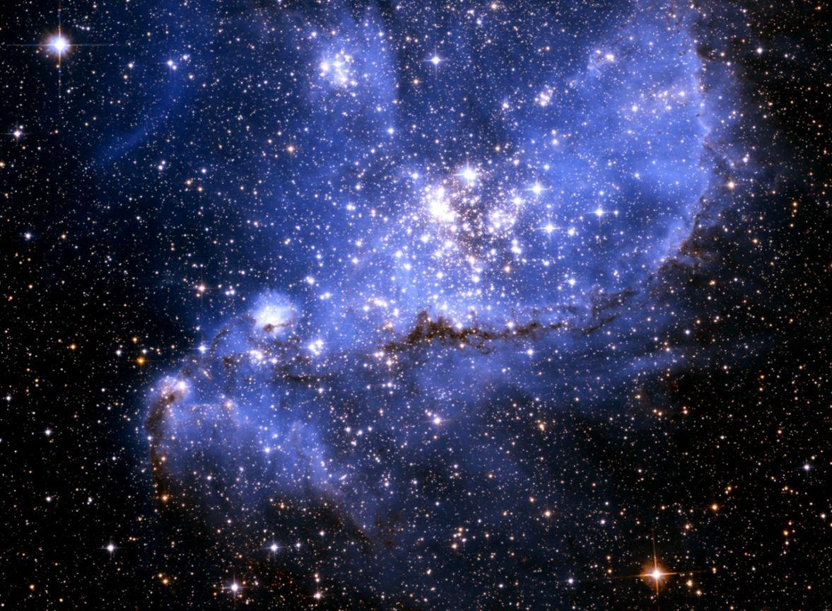 1177x864 Space Galaxy Blue Hình nền HD