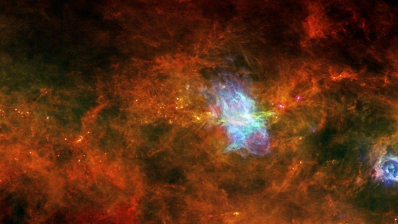 1366x768 Space: Nebula Tarantula Space Stars Wallpaper Nature Tải xuống miễn phí