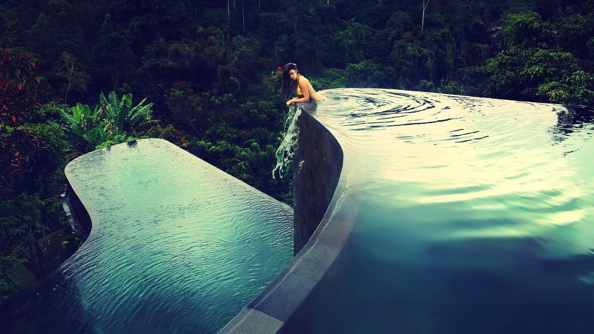 1920x1080 water cascade wallpaper and image, picture, photo