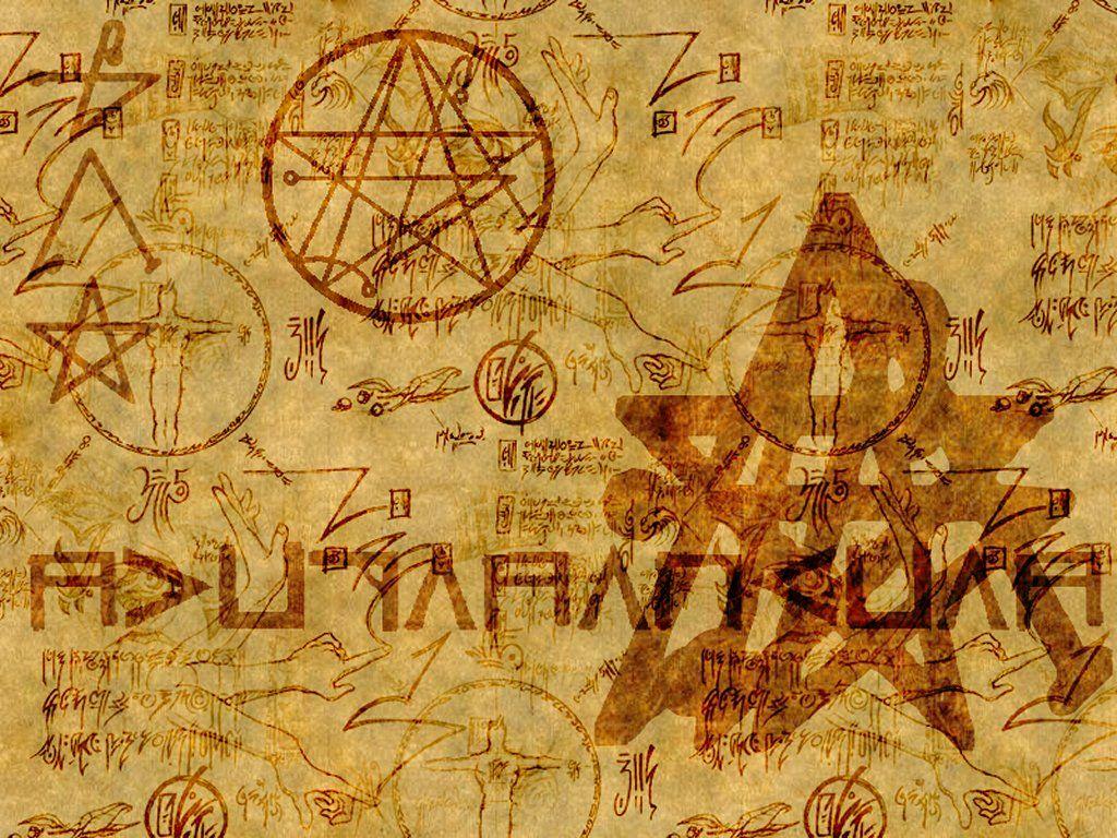 1024x768 Necronomicon Wallpaper