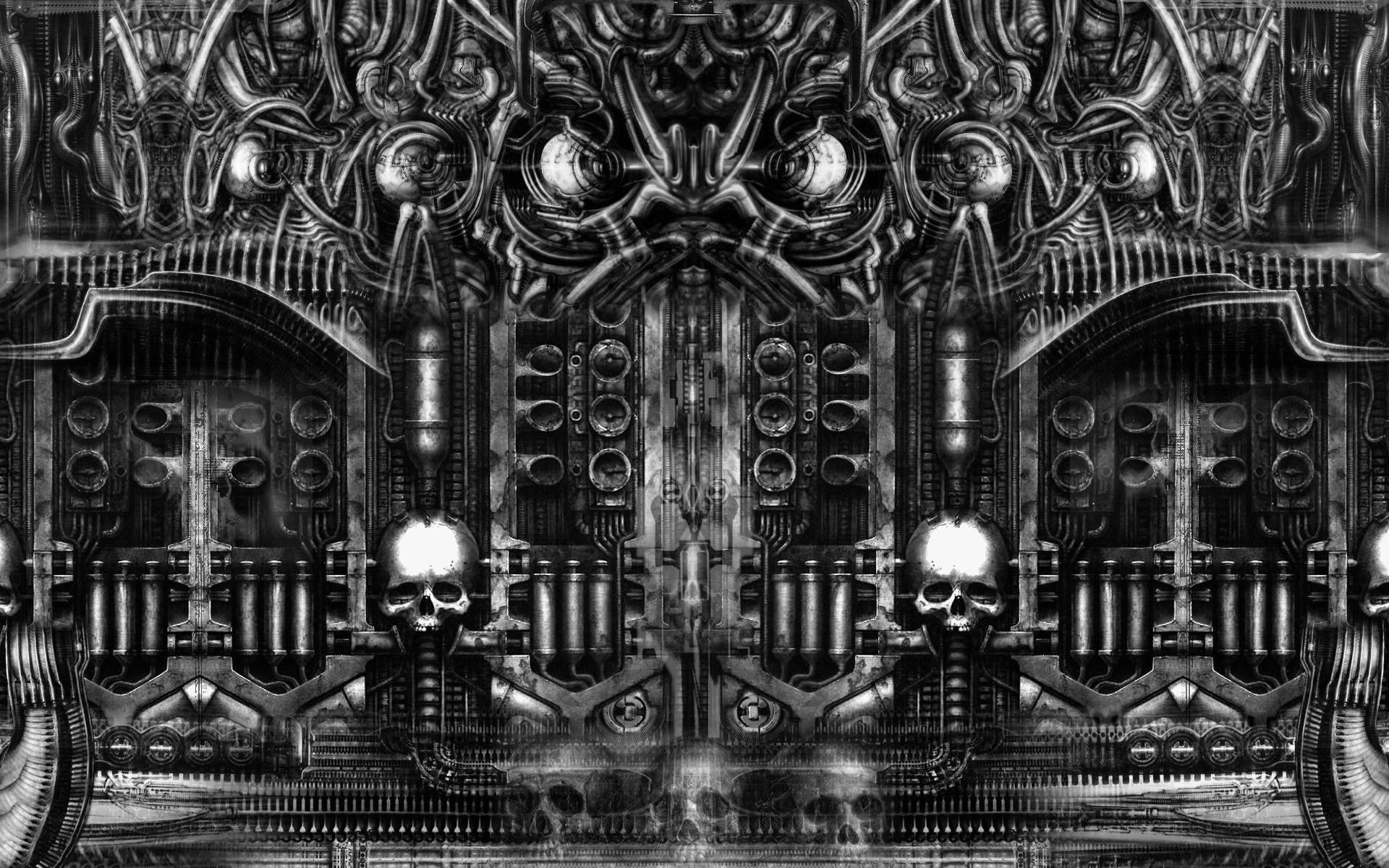 1920x1200 necronomicon 2 giger art. PC tapety a pozadia na plochu hr