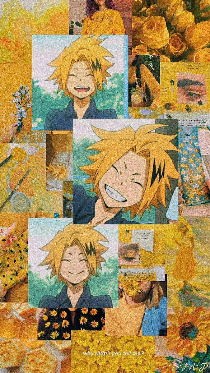 675x1200 Denki Kaminari My Hero Academia Wallpaper