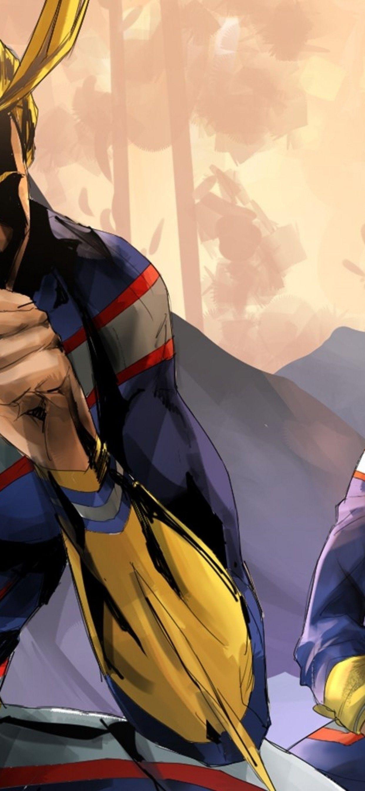 All Might Punch 4K wallpaper download