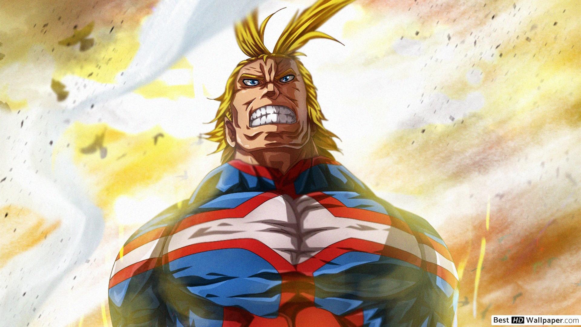 1920x1080 All Might Full Power Wallpaper & Background Download