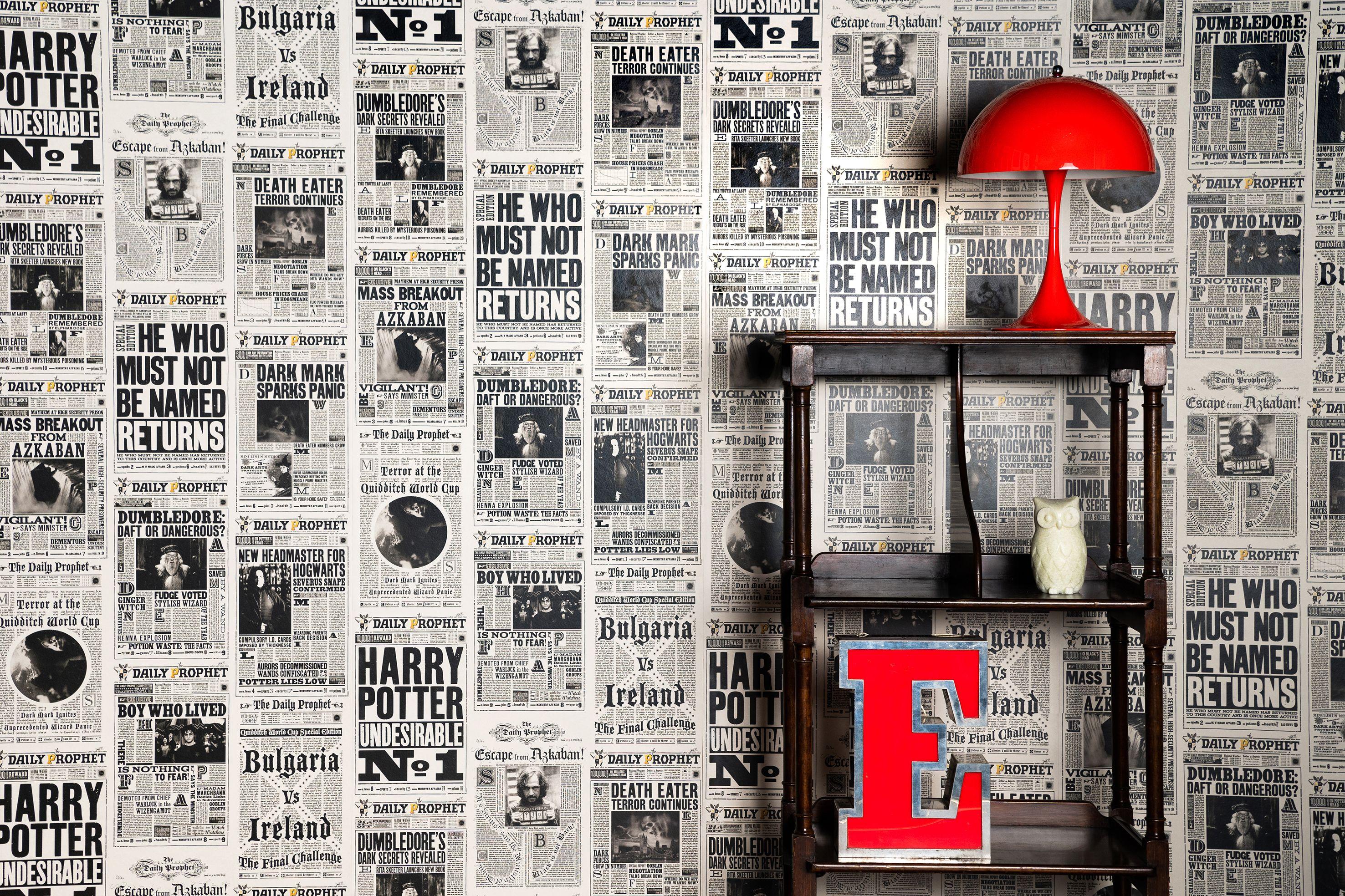 2953x1968 MinaLima launches Harry Potter wallpaper collection