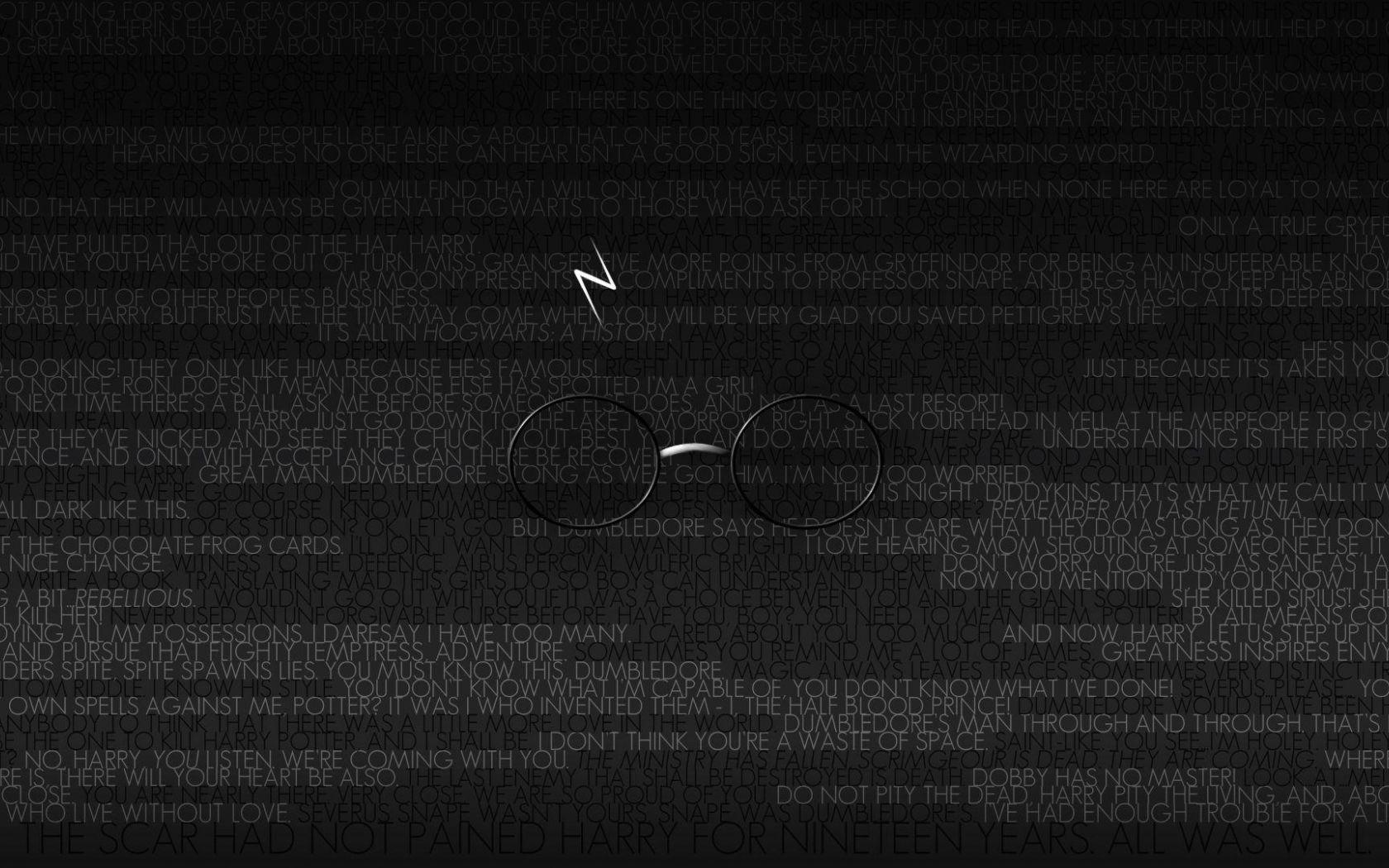 Harry Potter Black Background