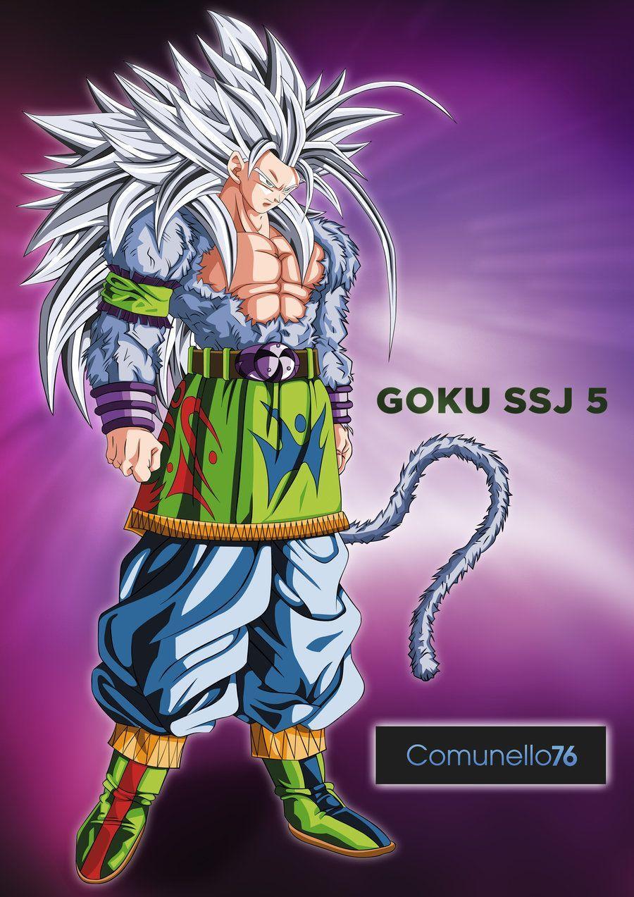 goku ssj 5 legendaire Fotomontagem